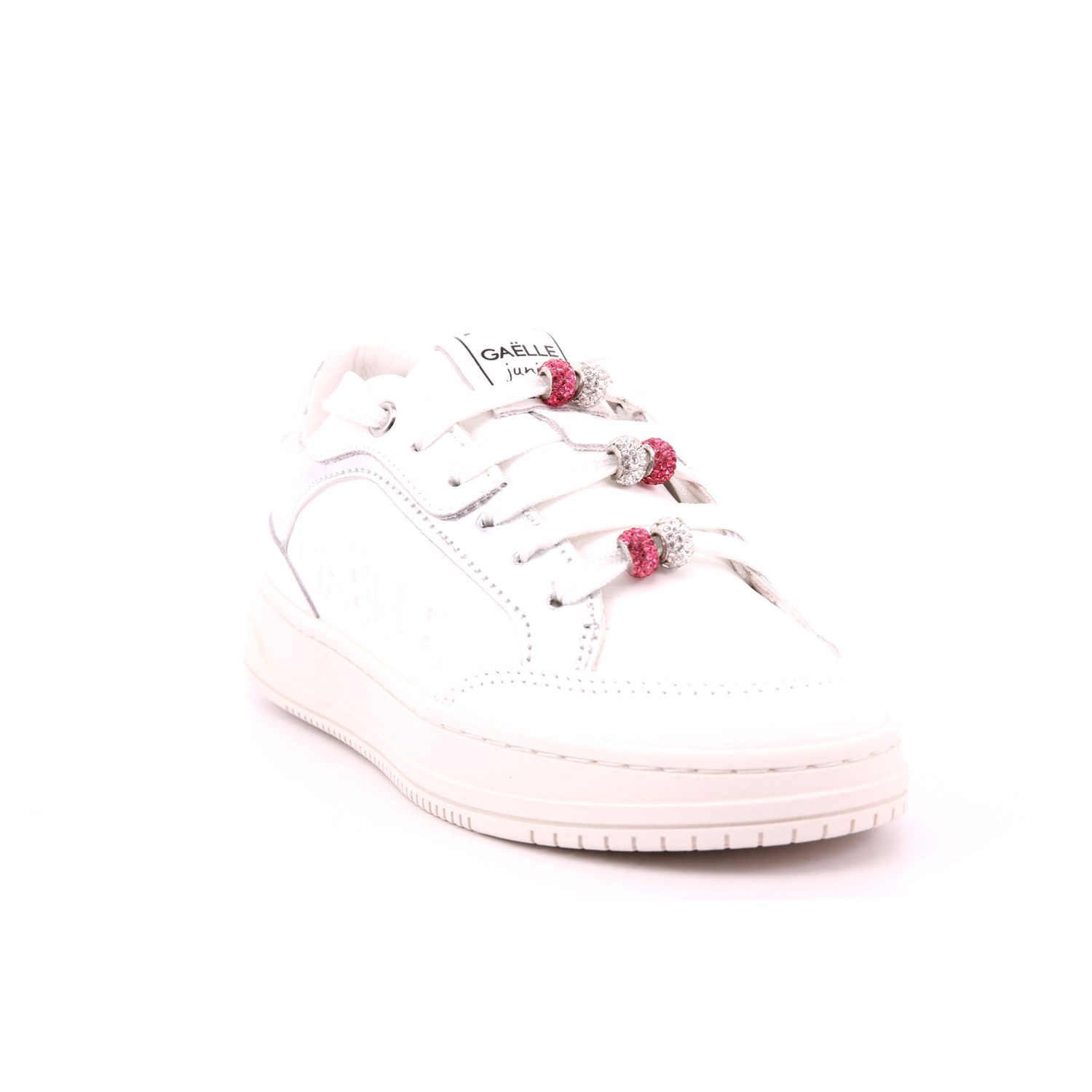 Scarpa Allacciata Gaelle Bambina Bianco Scarpa Allacciata Gaelle Bambina Bianco Scarpe 42 - GS0049L