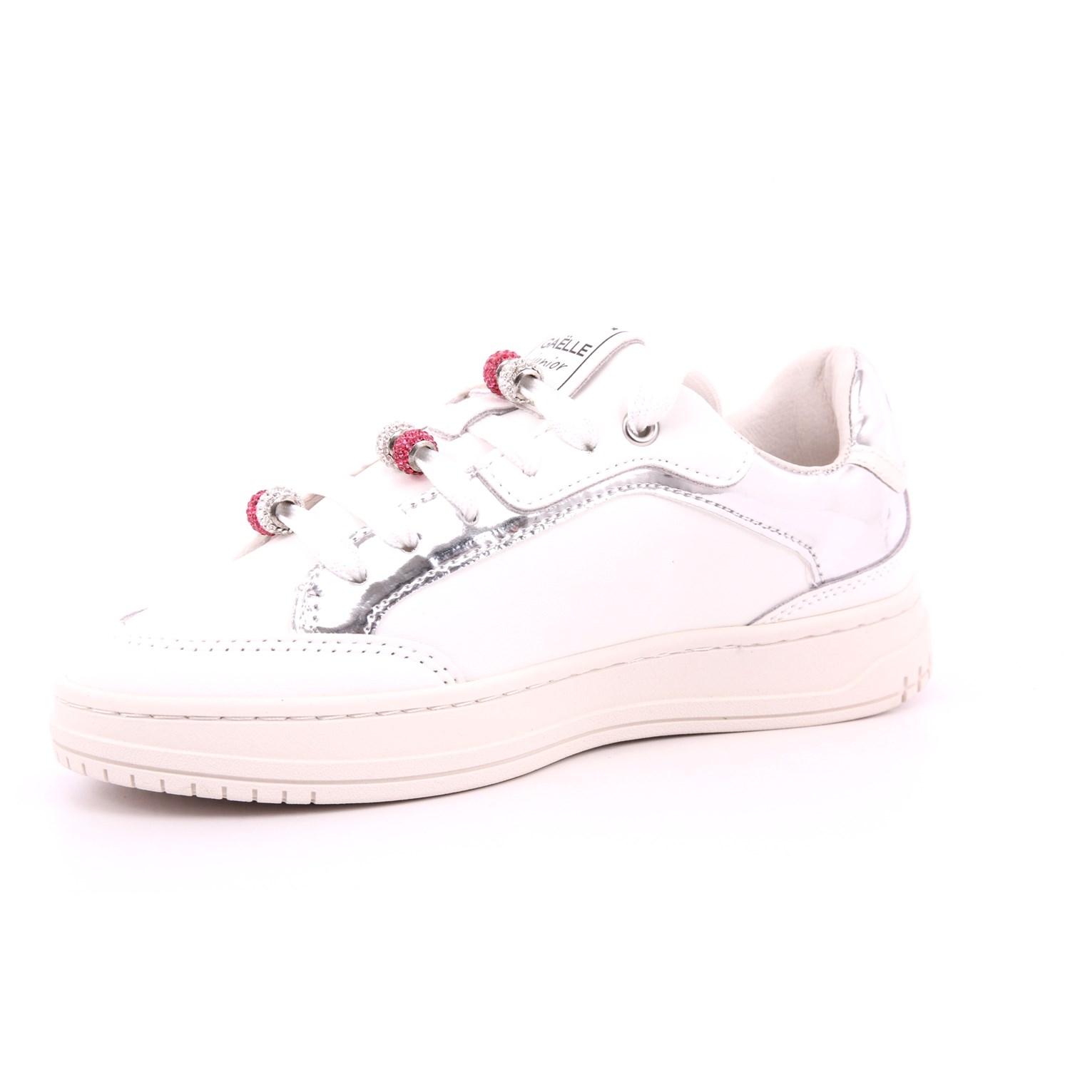 Scarpa Allacciata Gaelle Bambina Bianco Scarpa Allacciata Gaelle Bambina Bianco Scarpe 42 - GS0049L