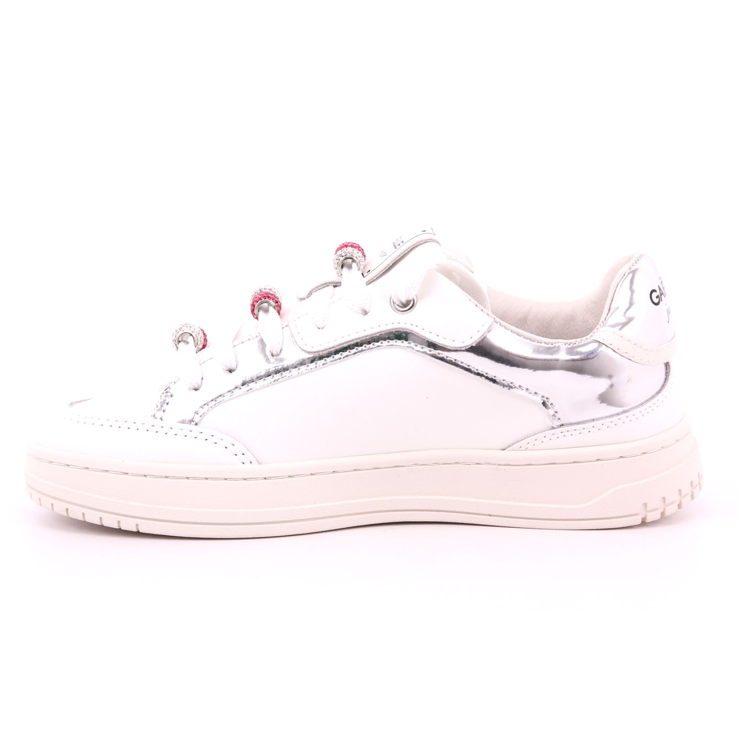 Scarpa Allacciata Gaelle Bambina Bianco Scarpa Allacciata Gaelle Bambina Bianco Scarpe 42 - GS0049L