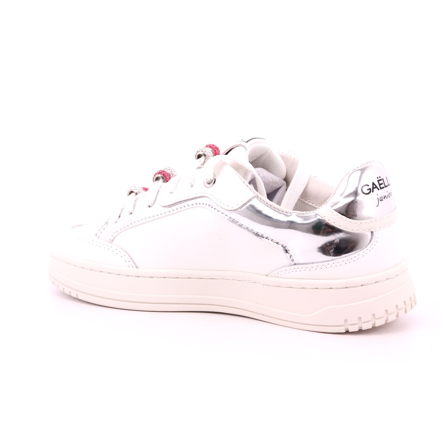 Scarpa Allacciata Gaelle Bambina Bianco Scarpa Allacciata Gaelle Bambina Bianco Scarpe 42 - GS0049L