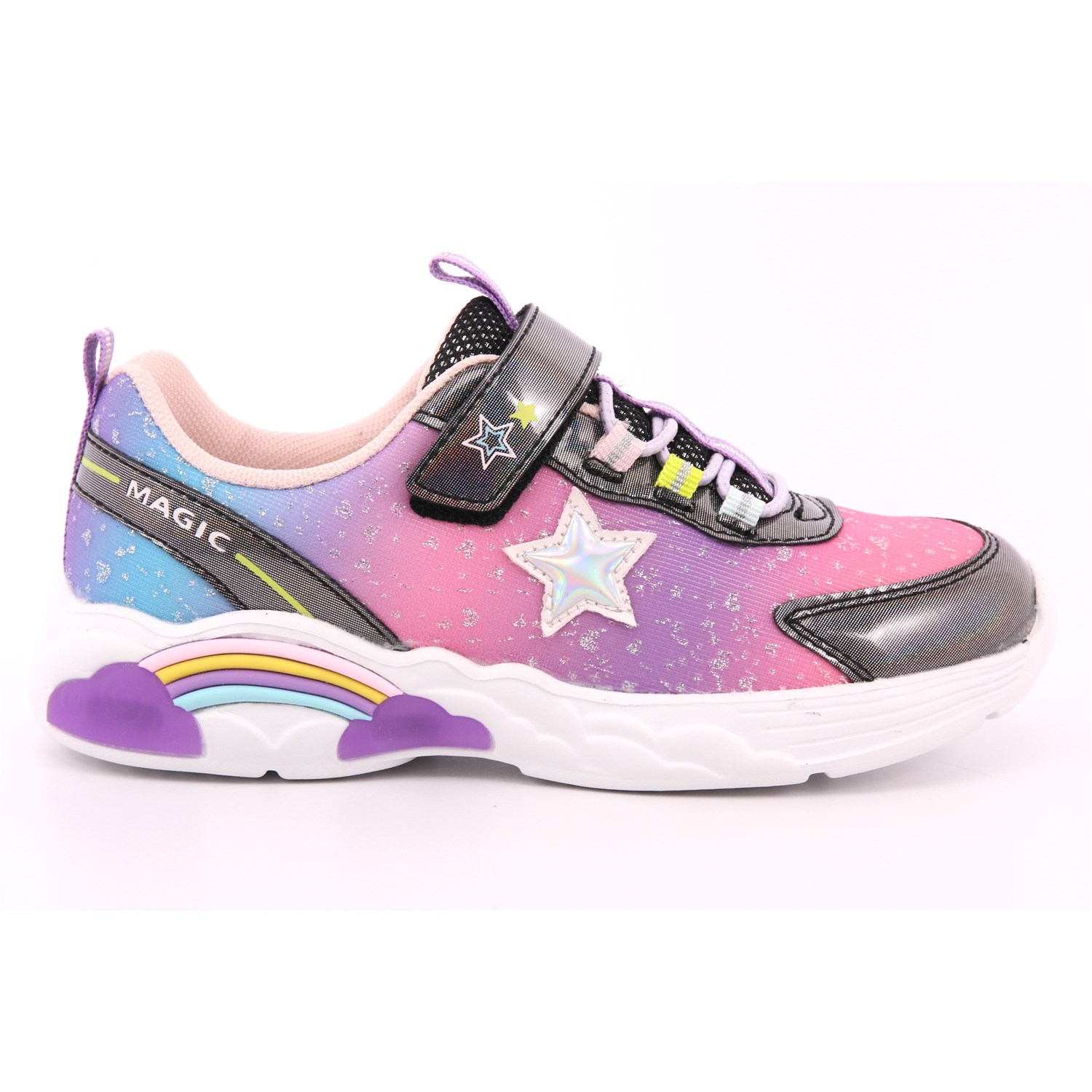 Scarpa Strappi + Elastico Chicco Bambina Nero Scarpa Strappi + Elastico Chicco Bambina Nero Scarpe 769 - 072132
