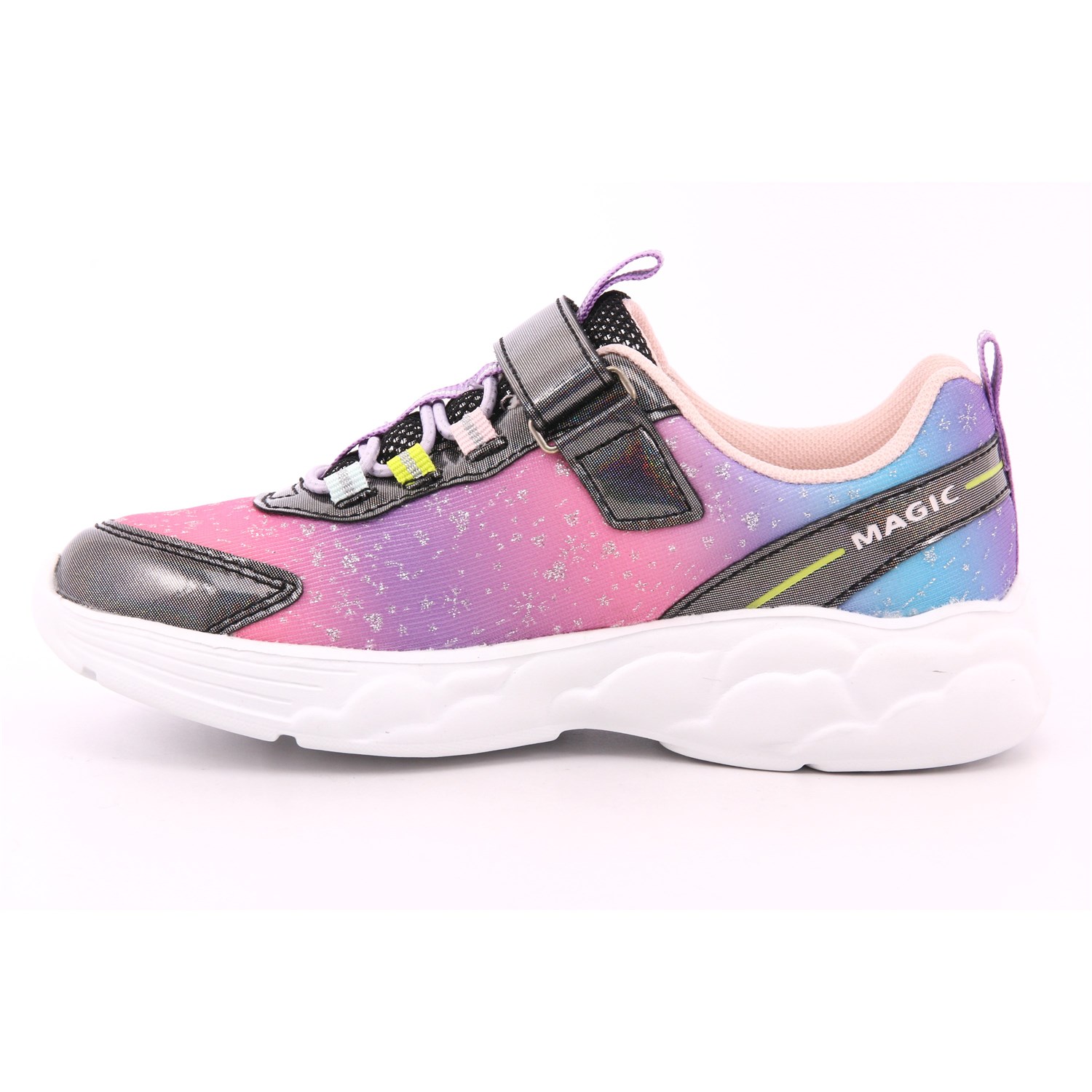 Scarpa Strappi + Elastico Chicco Bambina Nero Scarpa Strappi + Elastico Chicco Bambina Nero Scarpe 769 - 072132