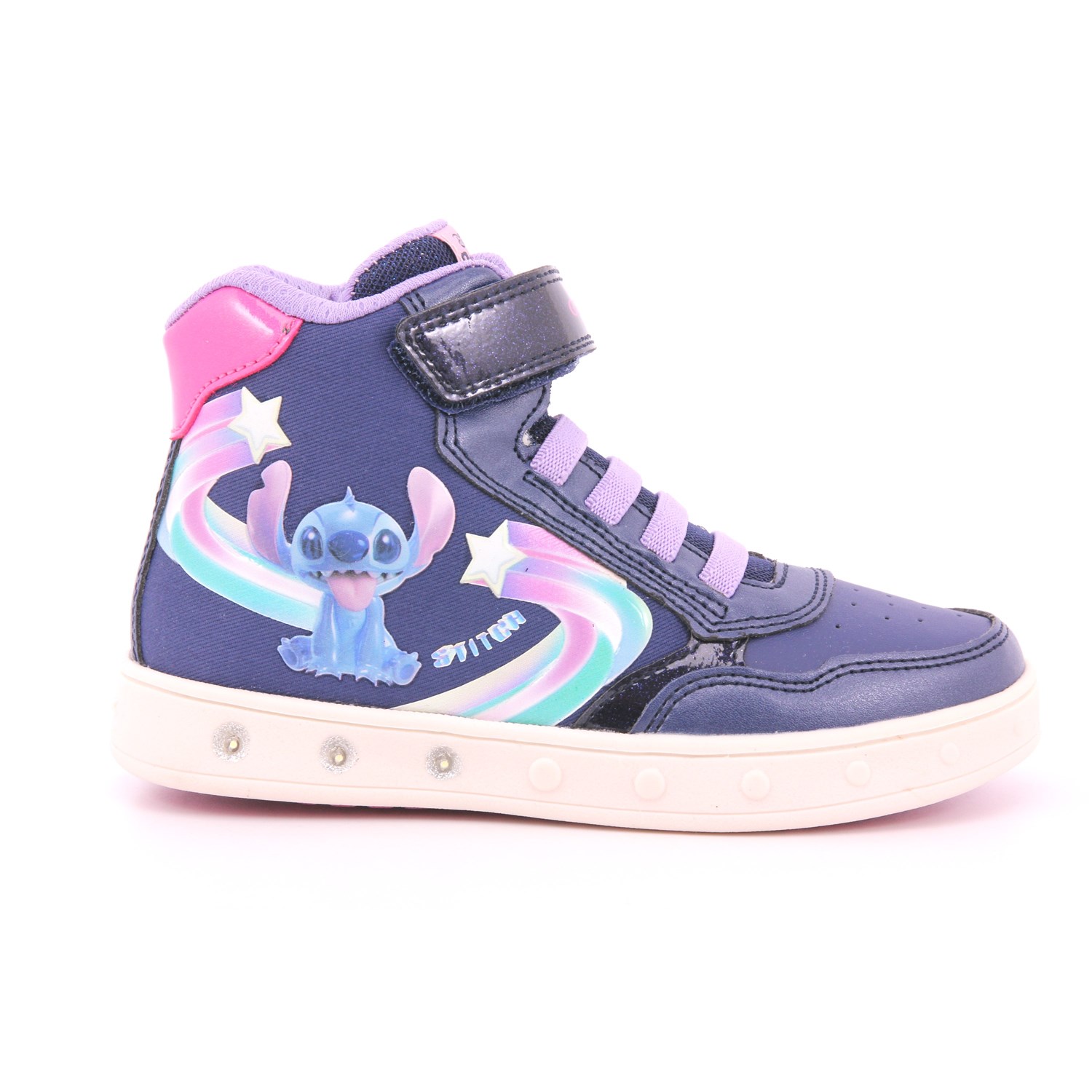 Scarpa Strappi + Elastico Geox Bambina Blu Scarpa Strappi + Elastico Geox Bambina Blu Scarpe 555 - J468WF