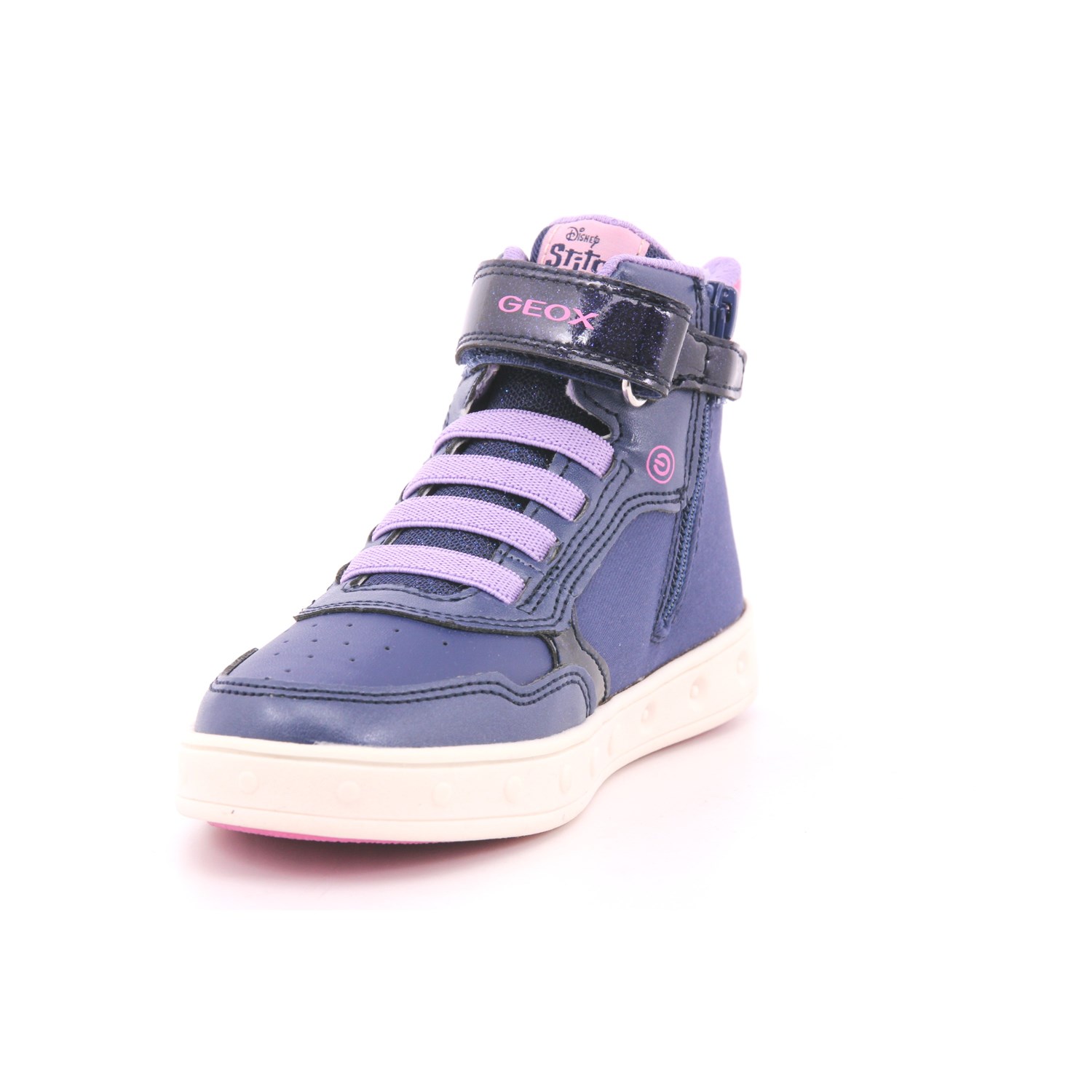 Scarpa Strappi + Elastico Geox Bambina Blu Scarpa Strappi + Elastico Geox Bambina Blu Scarpe 555 - J468WF