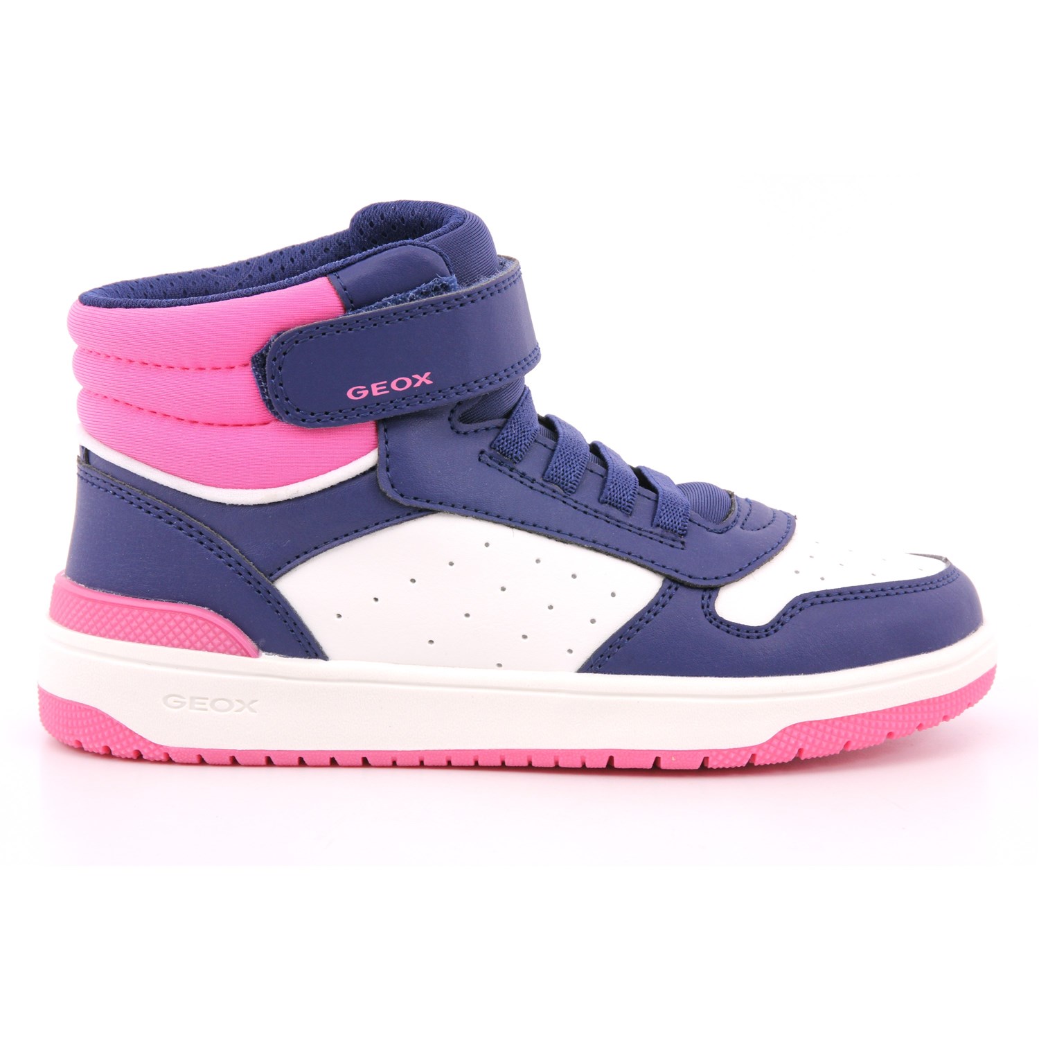 Scarpa Strappi + Elastico Geox Bambina Bianco Scarpa Strappi + Elastico Geox Bambina Bianco Scarpe 556 - J36HXA