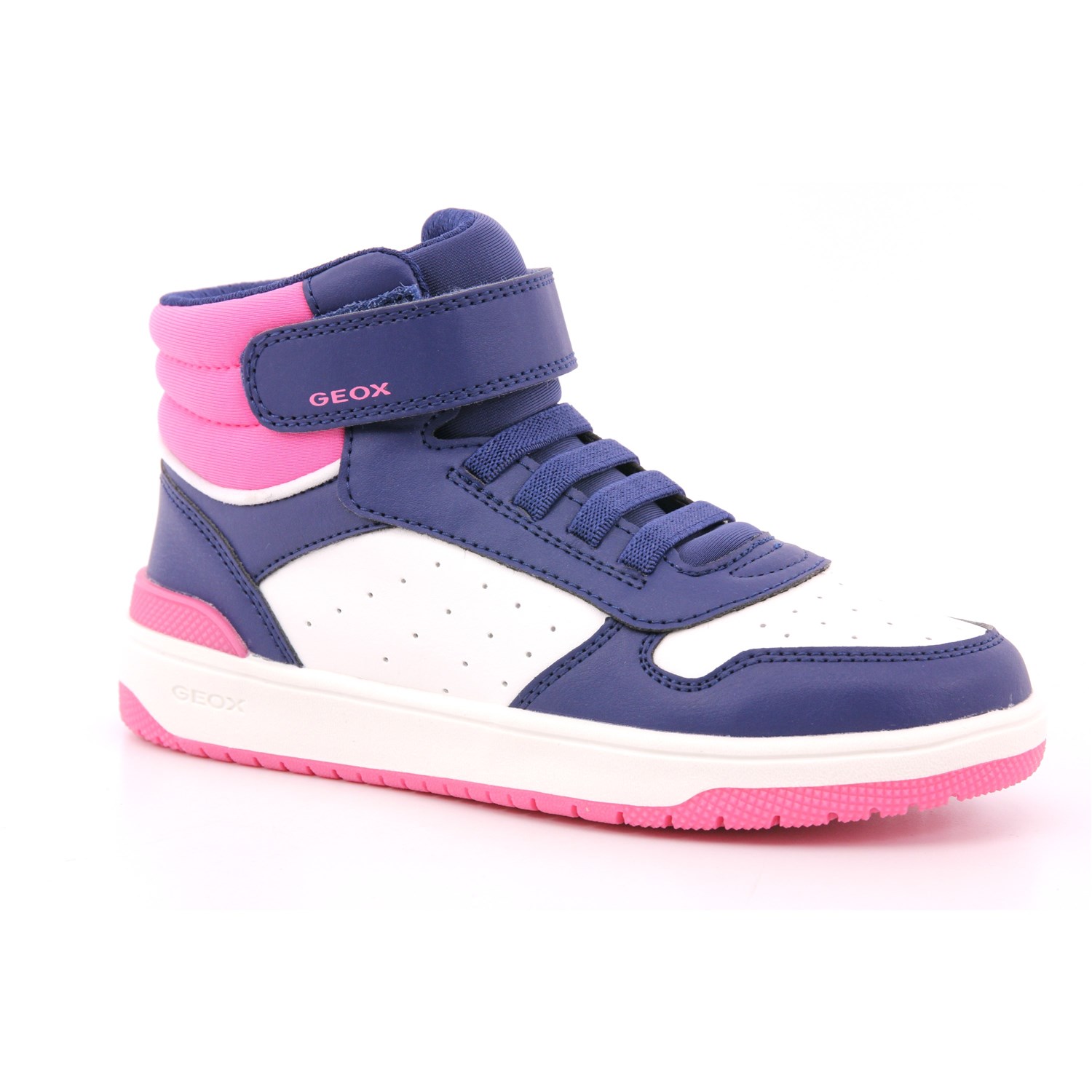 Scarpa Strappi + Elastico Geox Bambina Bianco Scarpa Strappi + Elastico Geox Bambina Bianco Scarpe 556 - J36HXA