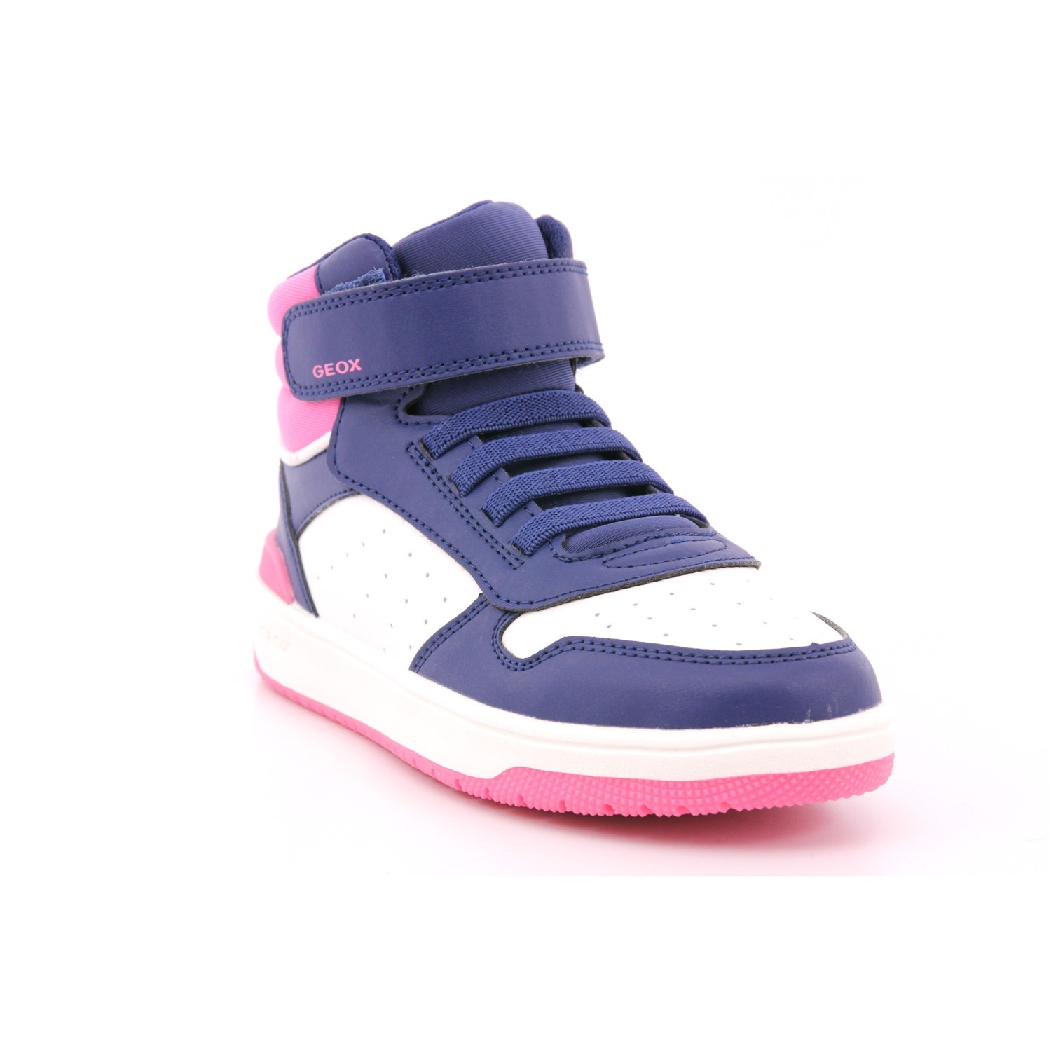 Scarpa Strappi + Elastico Geox Bambina Bianco Scarpa Strappi + Elastico Geox Bambina Bianco Scarpe 556 - J36HXA