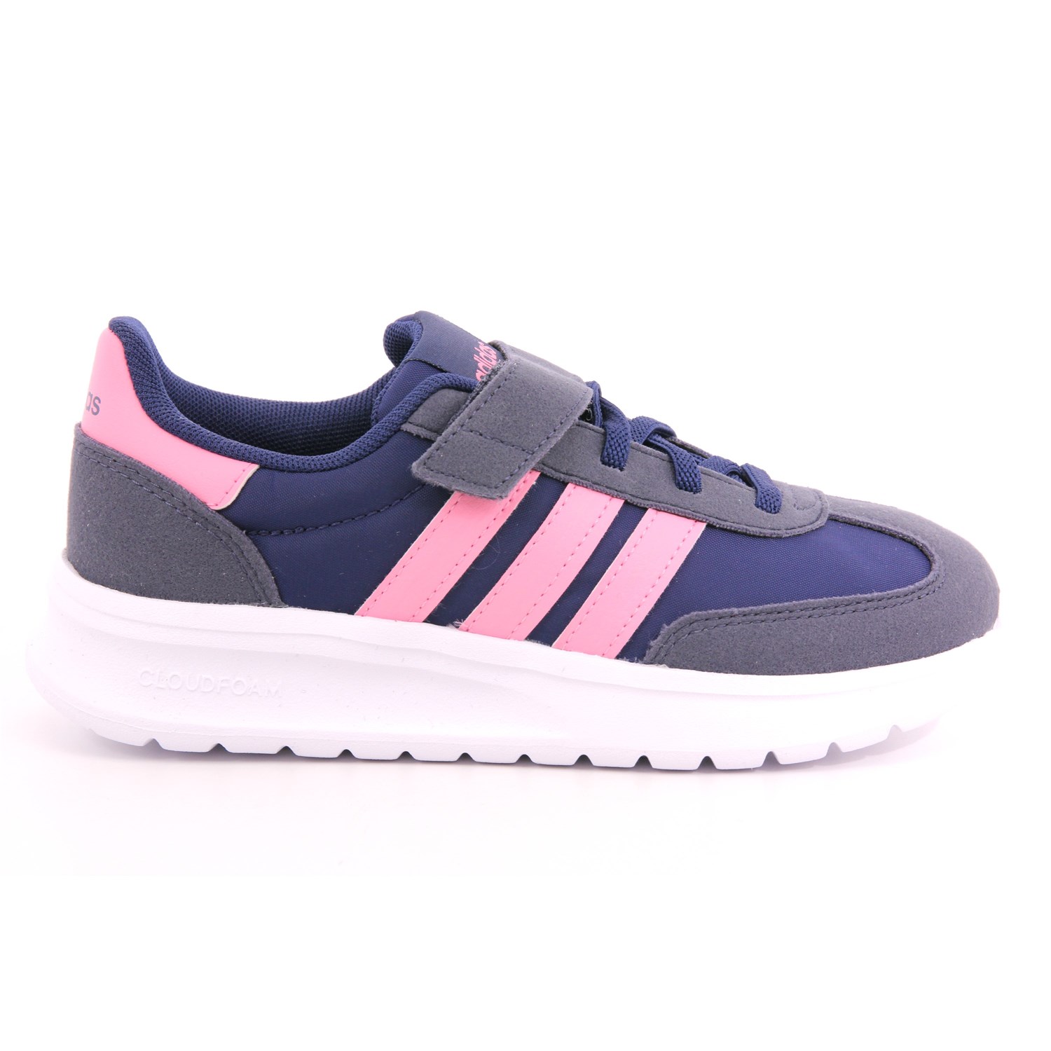 Scarpa Strappi + Elastico Adidas Bambina Blu Scarpa Strappi + Elastico Adidas Bambina Blu Scarpe 1418 - JI2252