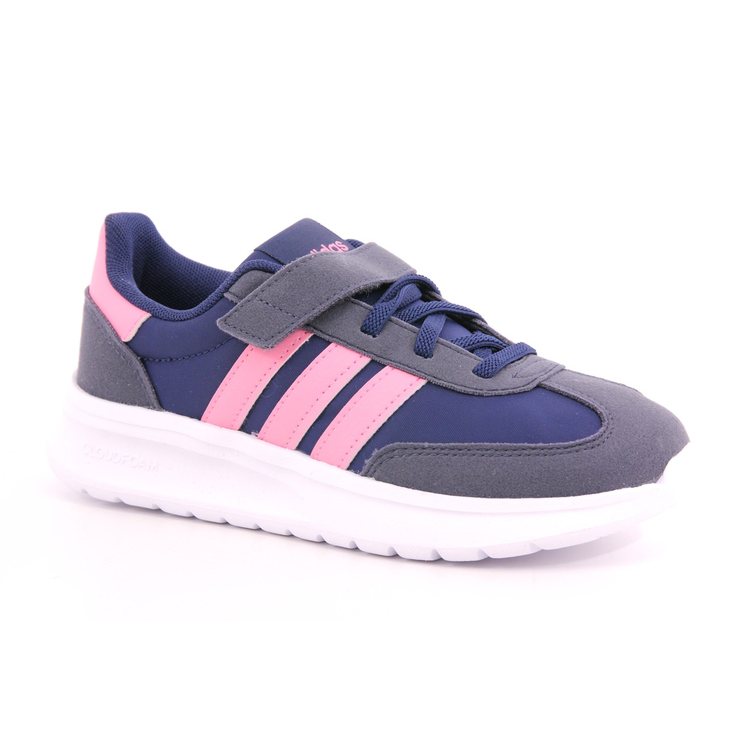 Scarpa Strappi + Elastico Adidas Bambina Blu Scarpa Strappi + Elastico Adidas Bambina Blu Scarpe 1418 - JI2252