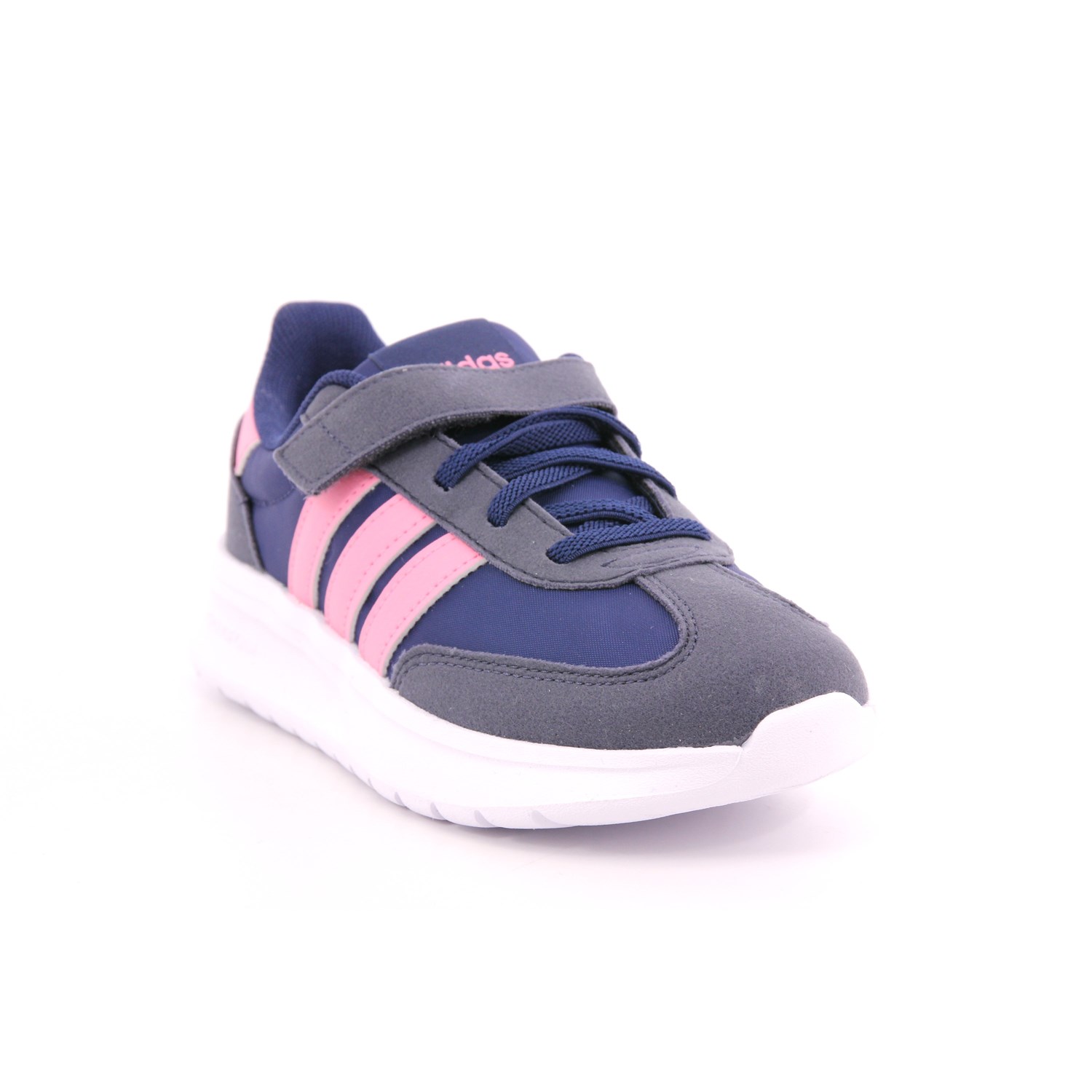 Scarpa Strappi + Elastico Adidas Bambina Blu Scarpa Strappi + Elastico Adidas Bambina Blu Scarpe 1418 - JI2252