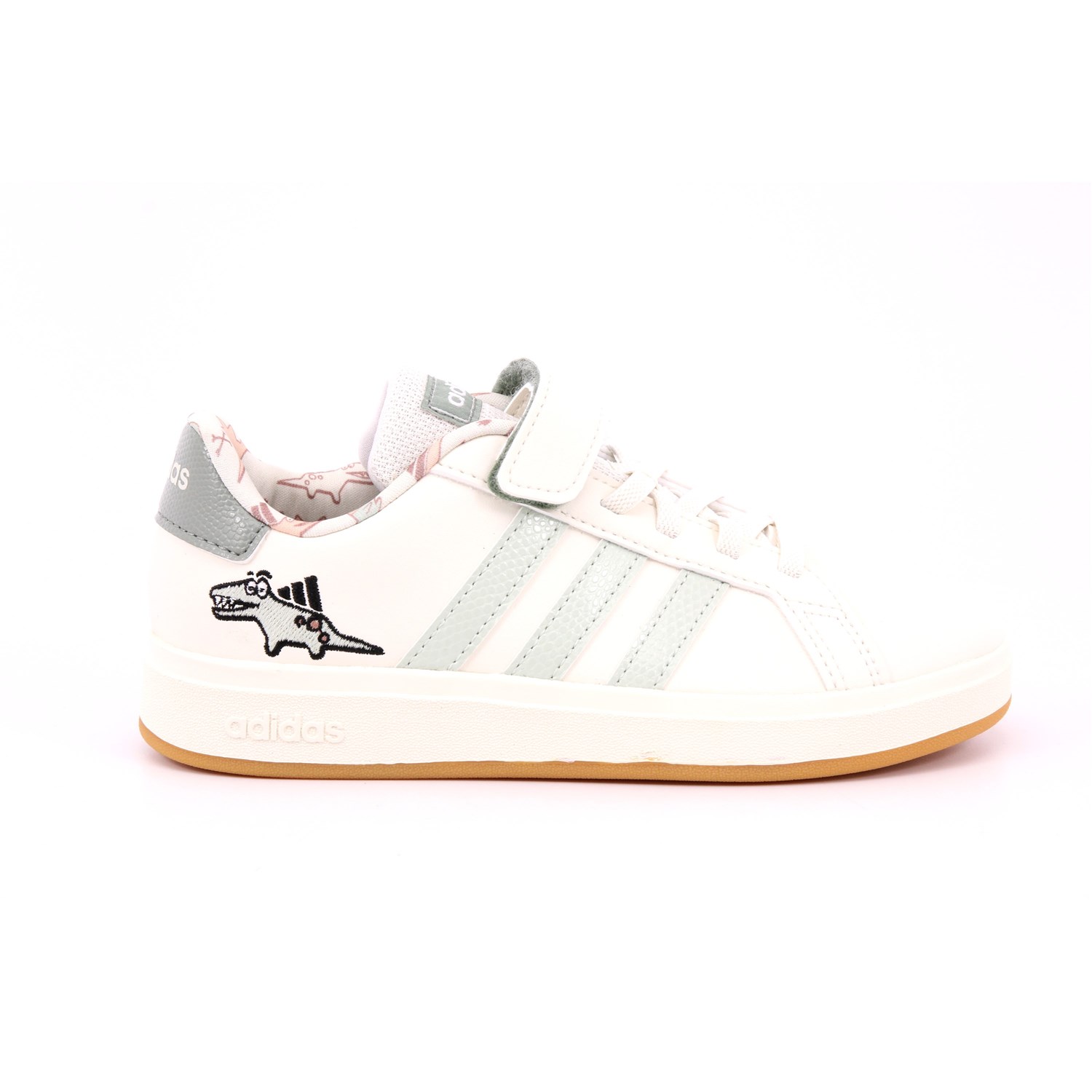 Scarpa Strappi + Elastico Adidas Bambino Panna Scarpa Strappi + Elastico Adidas Bambino Panna Scarpe 1437 - JI3896