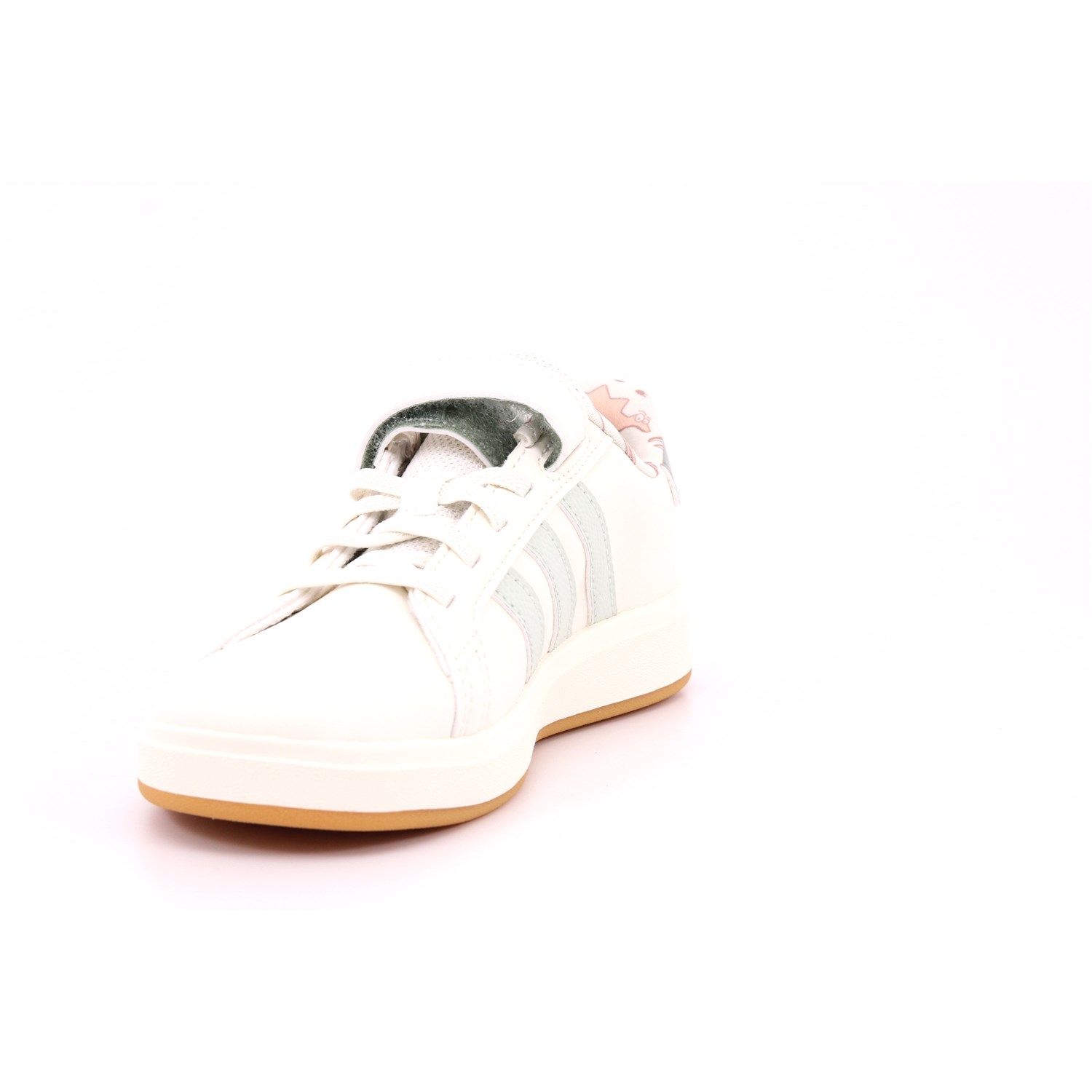 Scarpa Strappi + Elastico Adidas Bambino Panna Scarpa Strappi + Elastico Adidas Bambino Panna Scarpe 1437 - JI3896