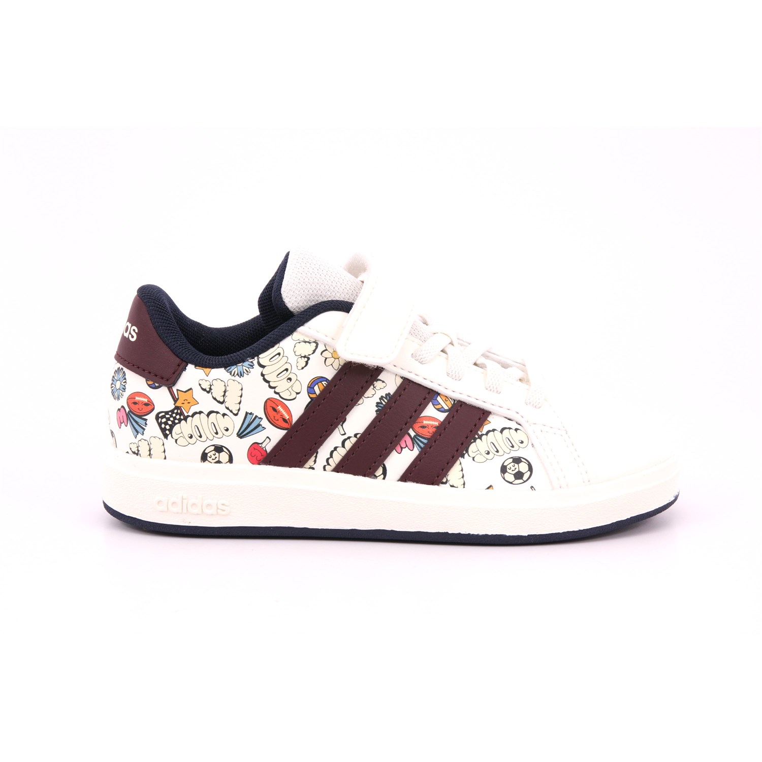 Scarpa Strappi + Elastico Adidas Bambino Panna Scarpa Strappi + Elastico Adidas Bambino Panna Scarpe 1441 - JR5151