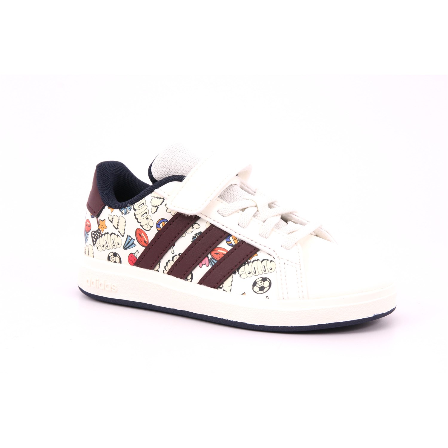 Scarpa Strappi + Elastico Adidas Bambino Panna Scarpa Strappi + Elastico Adidas Bambino Panna Scarpe 1441 - JR5151