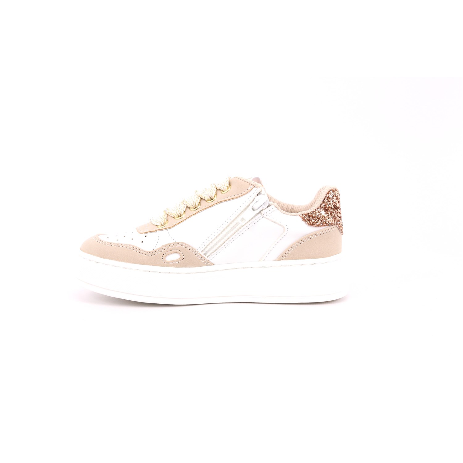Scarpa Allacciata Asso Bambina Platino Scarpa Allacciata Asso Bambina Platino Scarpe 629 - AG17024C