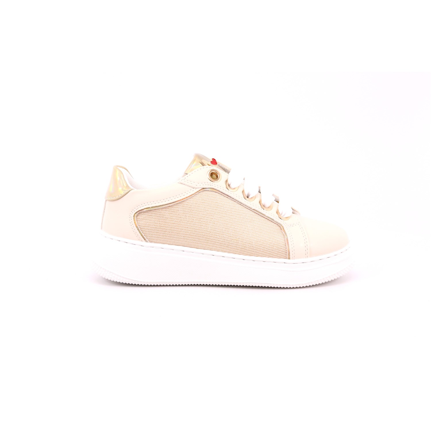 Scarpa Allacciata Asso Bambina Platino Scarpa Allacciata Asso Bambina Platino Scarpe 630 - AG17062B