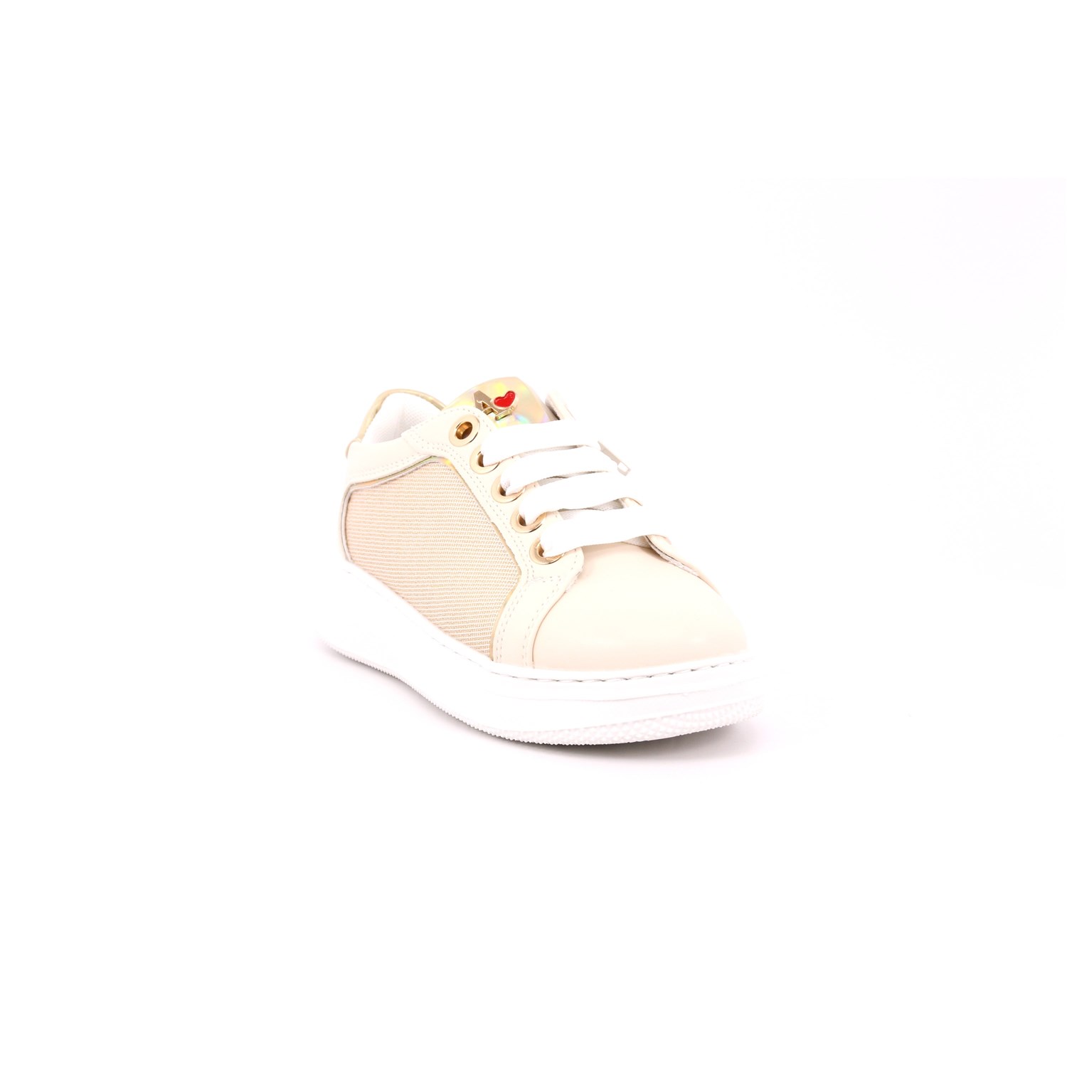 Scarpa Allacciata Asso Bambina Platino Scarpa Allacciata Asso Bambina Platino Scarpe 630 - AG17062B