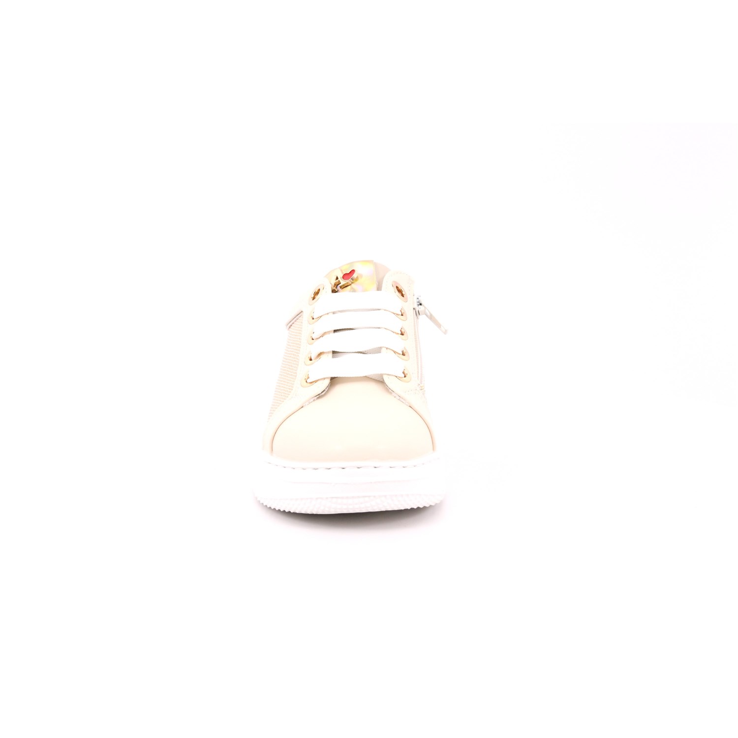 Scarpa Allacciata Asso Bambina Platino Scarpa Allacciata Asso Bambina Platino Scarpe 630 - AG17062B