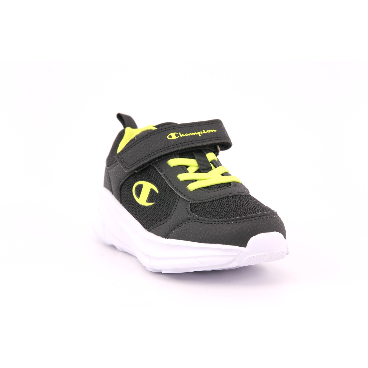 Scarpa Strappi + Elastico Champion Bambino Nero Scarpa Strappi + Elastico Champion Bambino Nero Scarpe 1164 - S32972