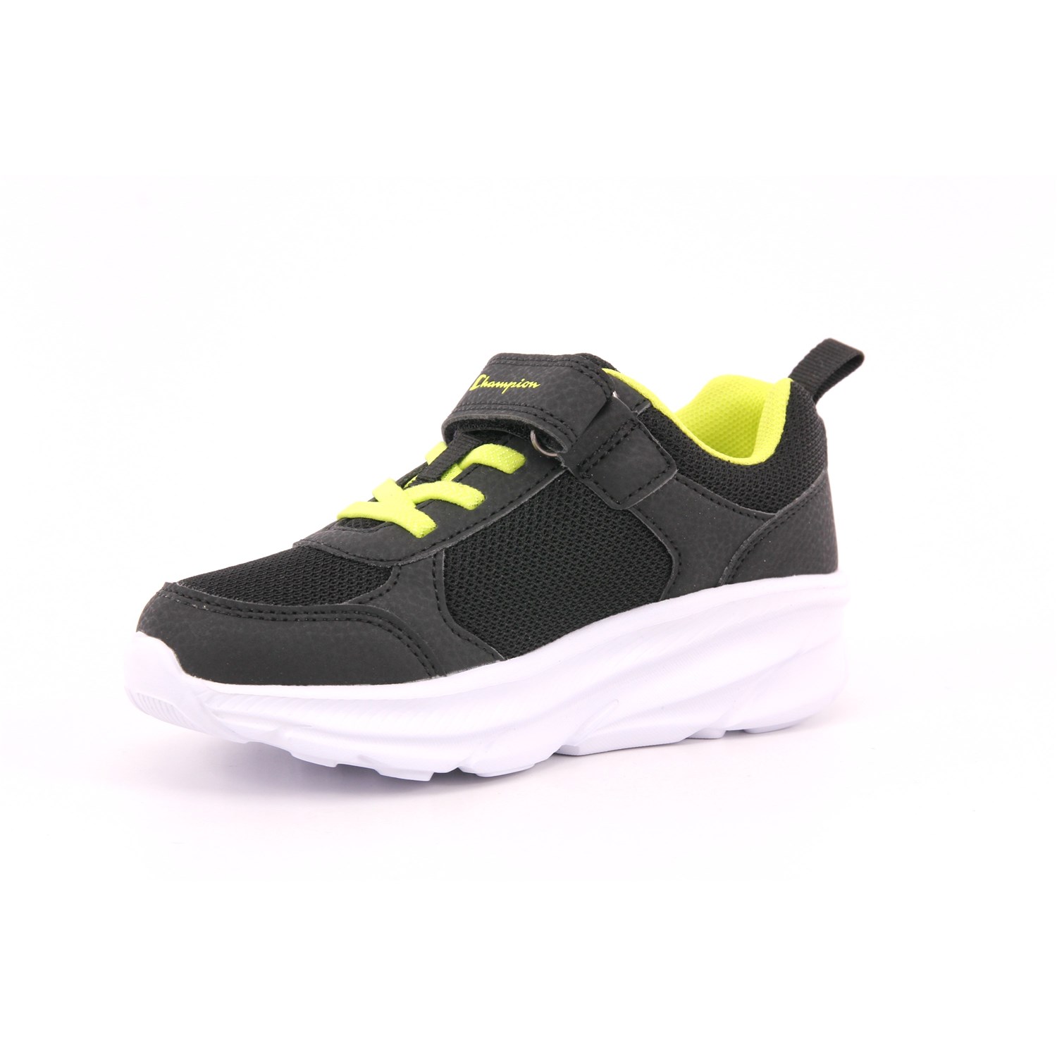 Scarpa Strappi + Elastico Champion Bambino Nero Scarpa Strappi + Elastico Champion Bambino Nero Scarpe 1164 - S32972