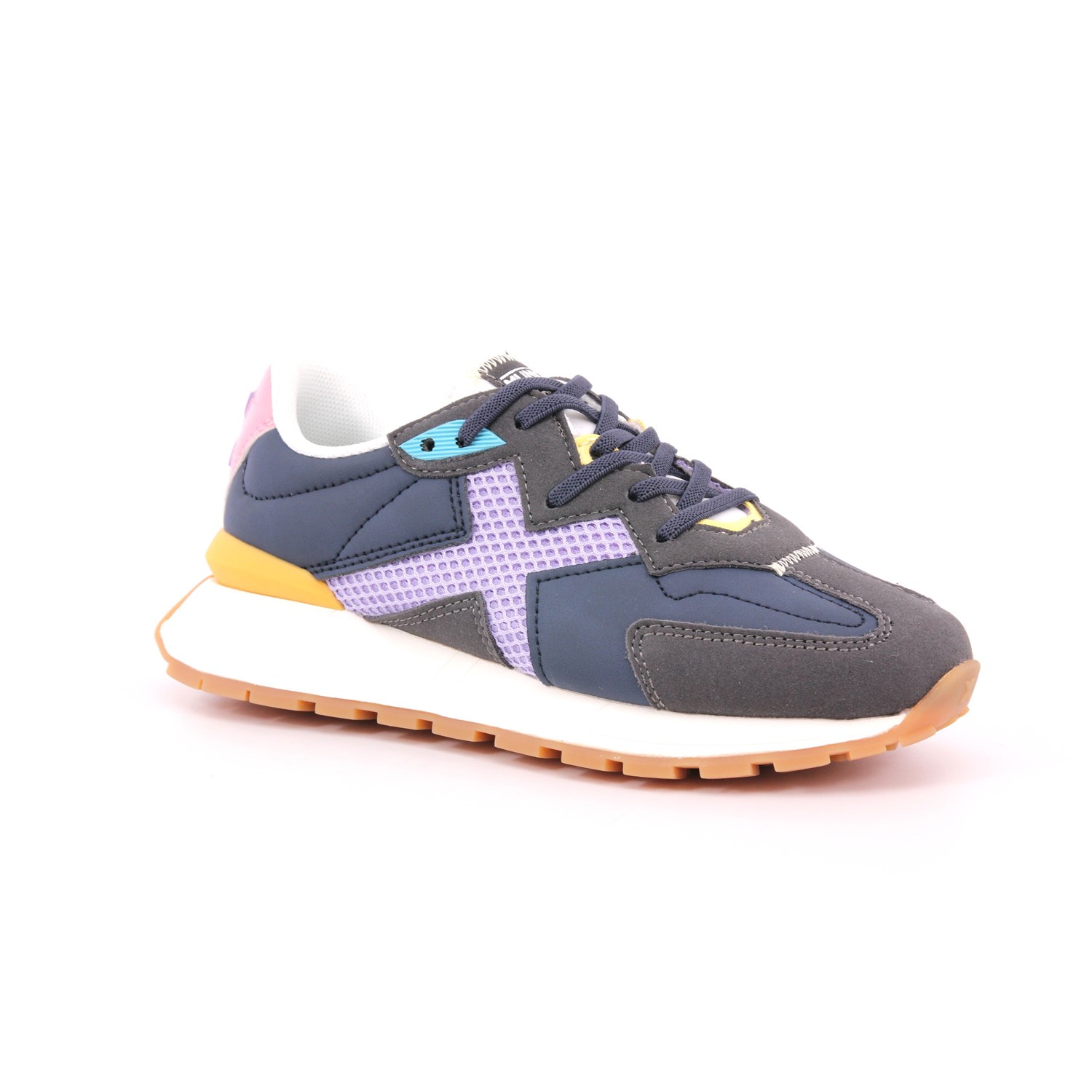 Scarpa Allacciata Munich Bambina Blu Scarpa Allacciata Munich Bambina Blu Scarpe 203 - 8044005