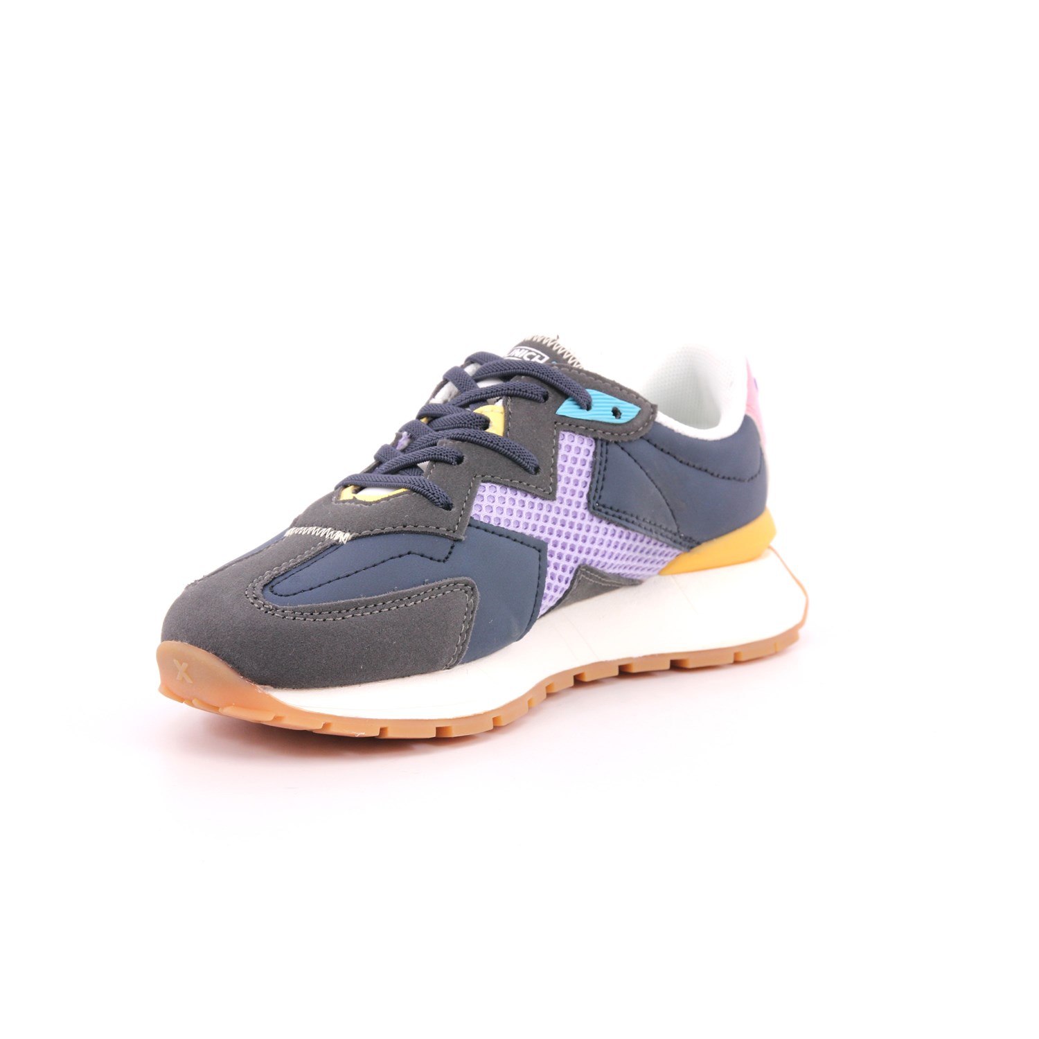 Scarpa Allacciata Munich Bambina Blu Scarpa Allacciata Munich Bambina Blu Scarpe 203 - 8044005