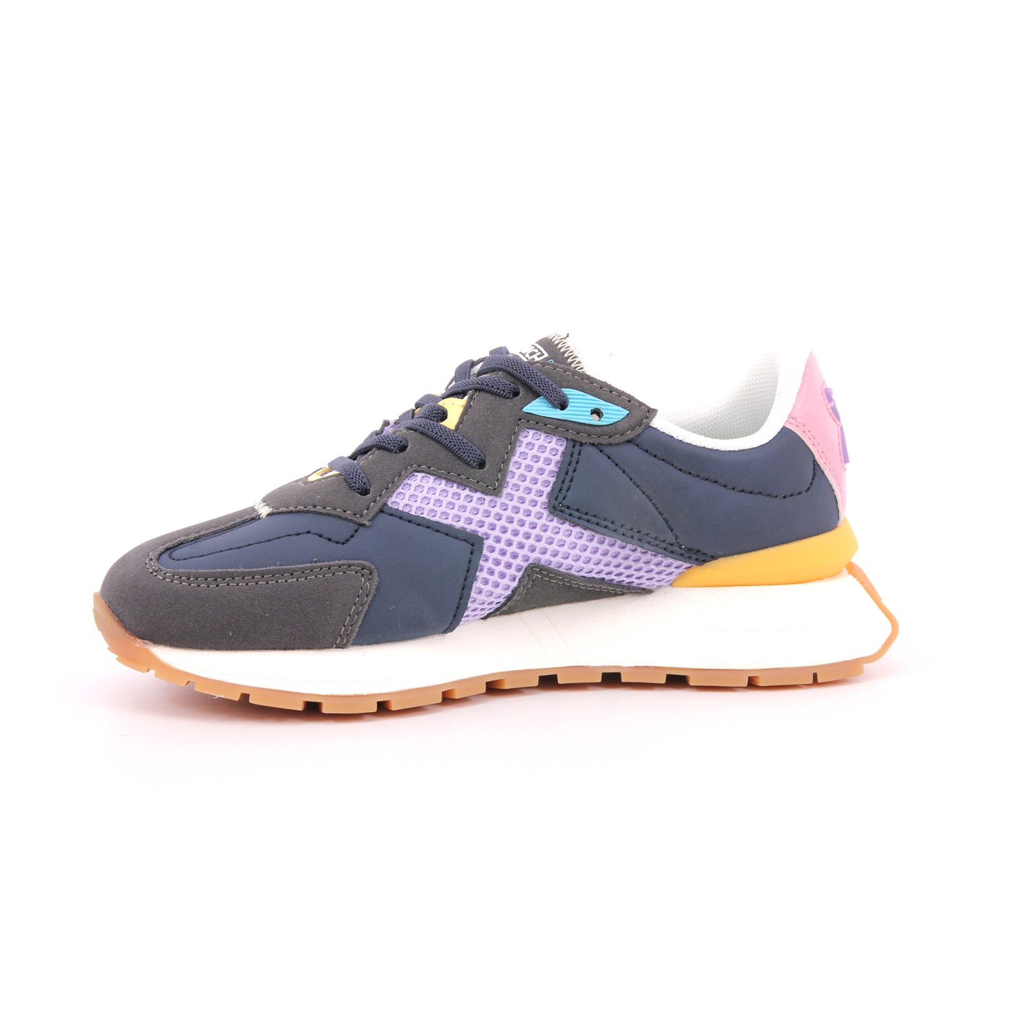 Scarpa Allacciata Munich Bambina Blu Scarpa Allacciata Munich Bambina Blu Scarpe 203 - 8044005