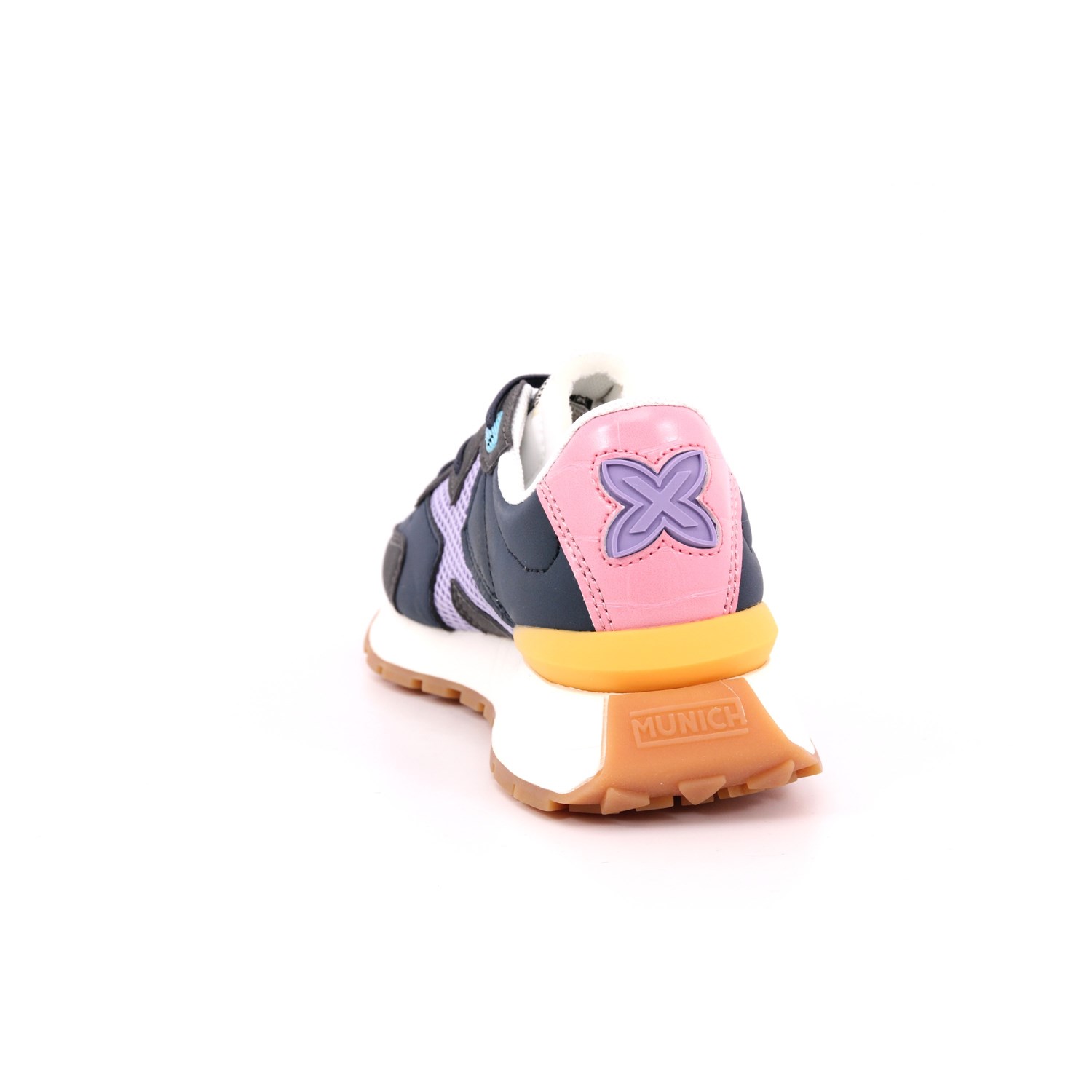 Scarpa Allacciata Munich Bambina Blu Scarpa Allacciata Munich Bambina Blu Scarpe 203 - 8044005