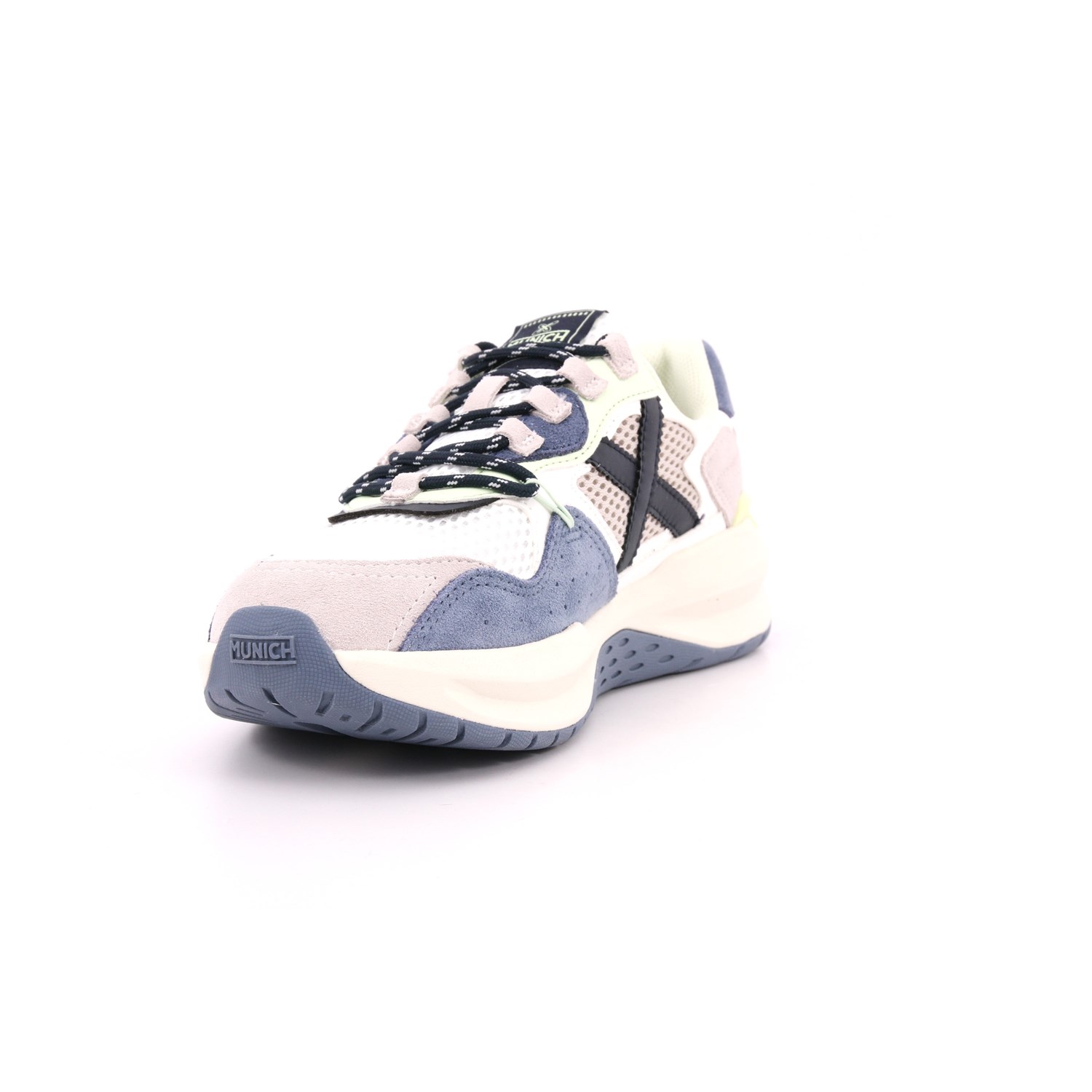 Scarpa Allacciata Munich Uomo Bianco Scarpa Allacciata Munich Uomo Bianco Scarpe 204 - 8097005