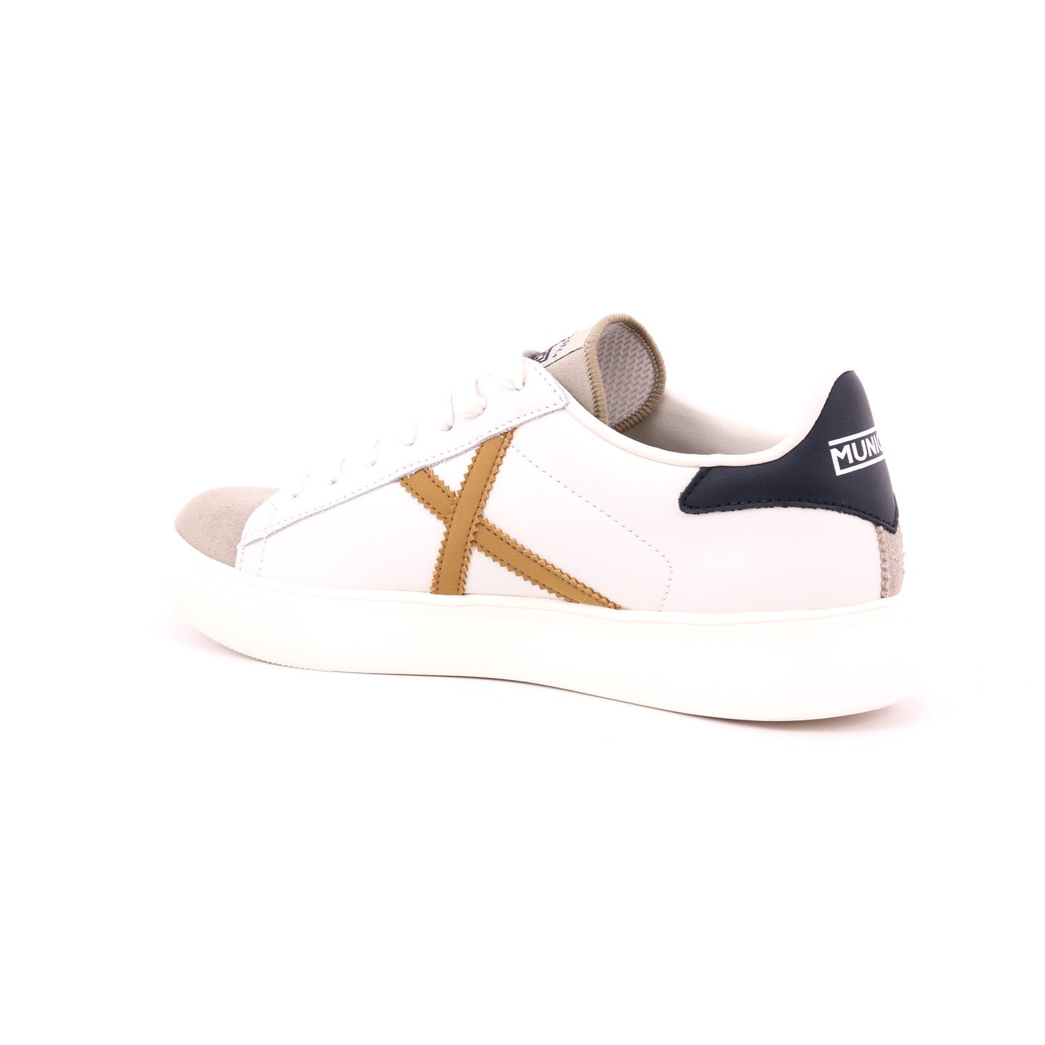 Scarpa Allacciata Munich Uomo Bianco Scarpa Allacciata Munich Uomo Bianco Scarpe 206 - 8080079
