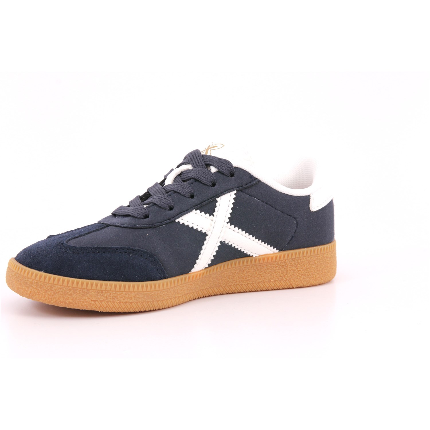 Scarpa Allacciata Munich Bambino Blu Scarpa Allacciata Munich Bambino Blu Scarpe 208 - 8034004