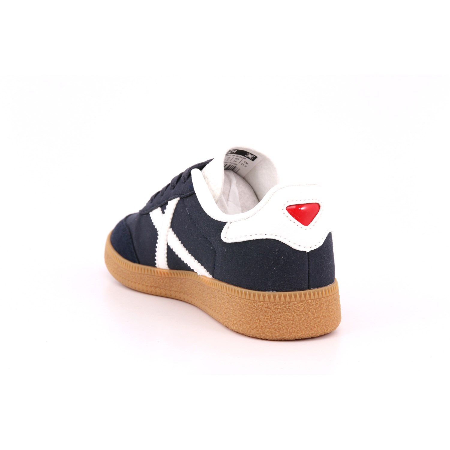 Scarpa Allacciata Munich Bambino Blu Scarpa Allacciata Munich Bambino Blu Scarpe 208 - 8034004