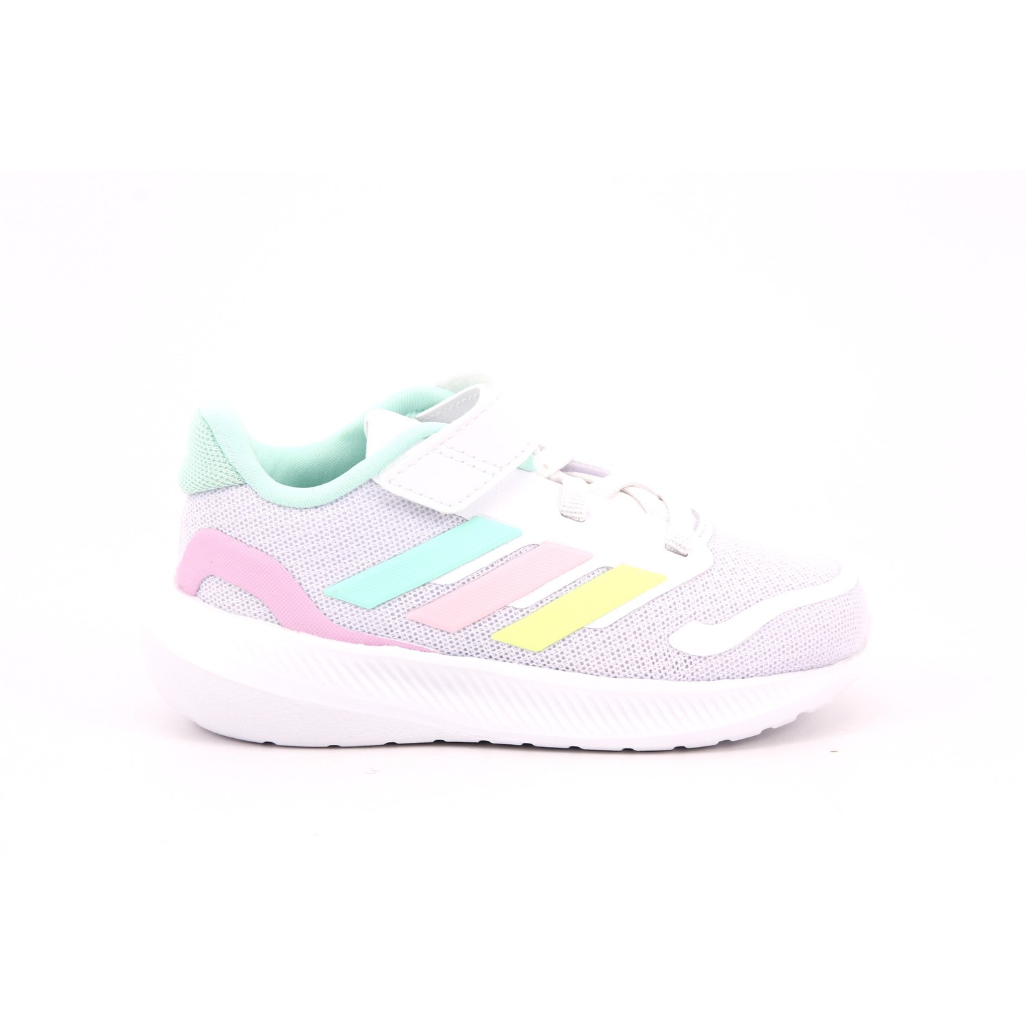 Scarpa Strappi + Elastico Adidas Bambina Bianco Scarpa Strappi + Elastico Adidas Bambina Bianco Scarpe 1448 - JP5158