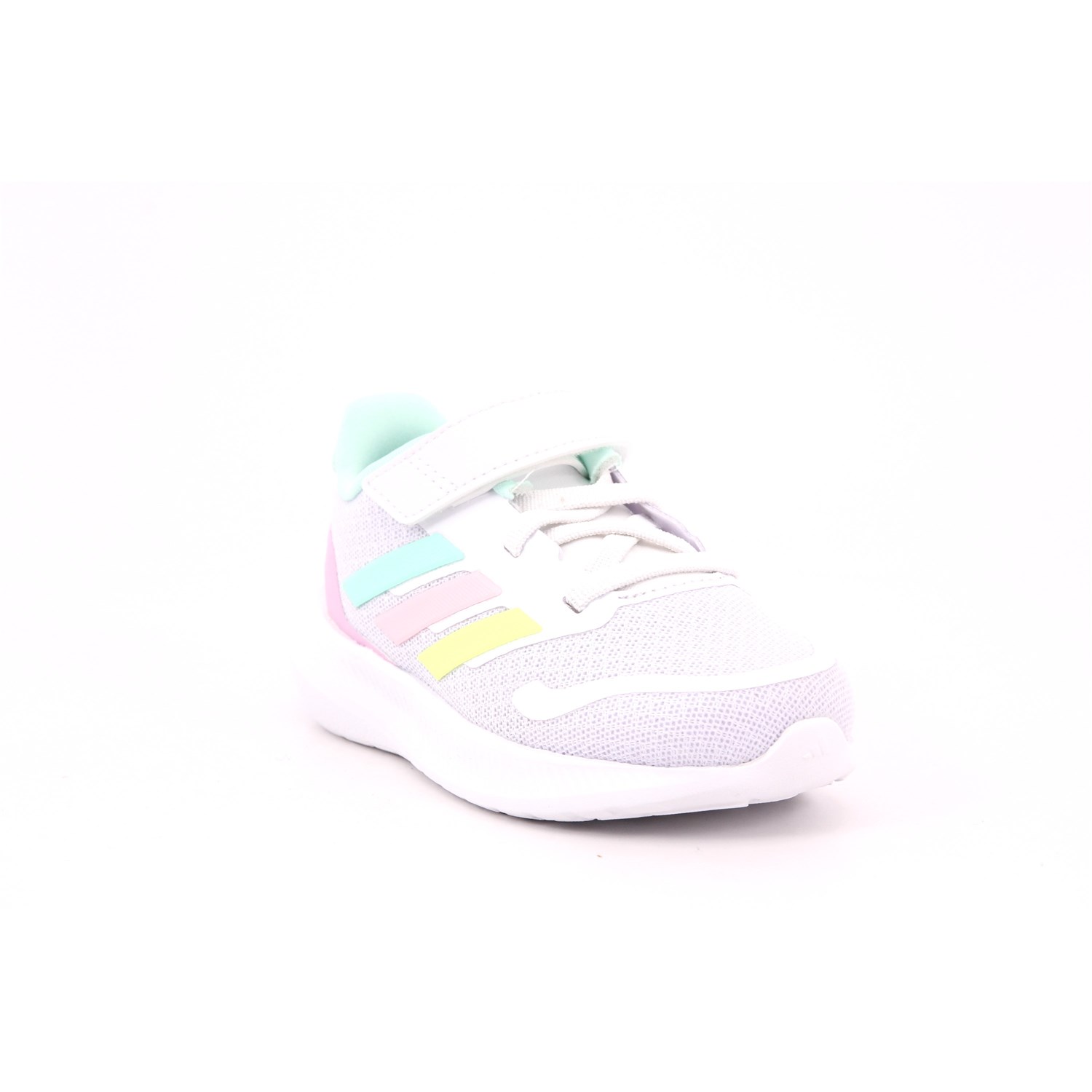Scarpa Strappi + Elastico Adidas Bambina Bianco Scarpa Strappi + Elastico Adidas Bambina Bianco Scarpe 1448 - JP5158