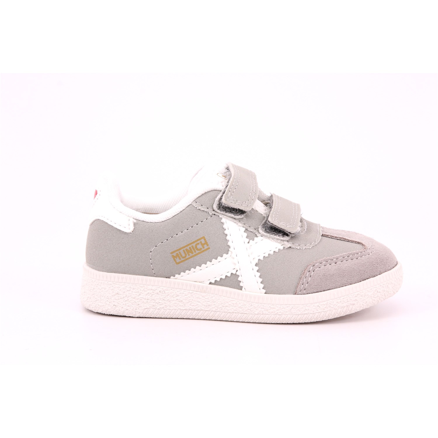 Scarpa Strappi Munich Bambino Grigio Scarpa Strappi Munich Bambino Grigio Scarpe 217 - 8032003