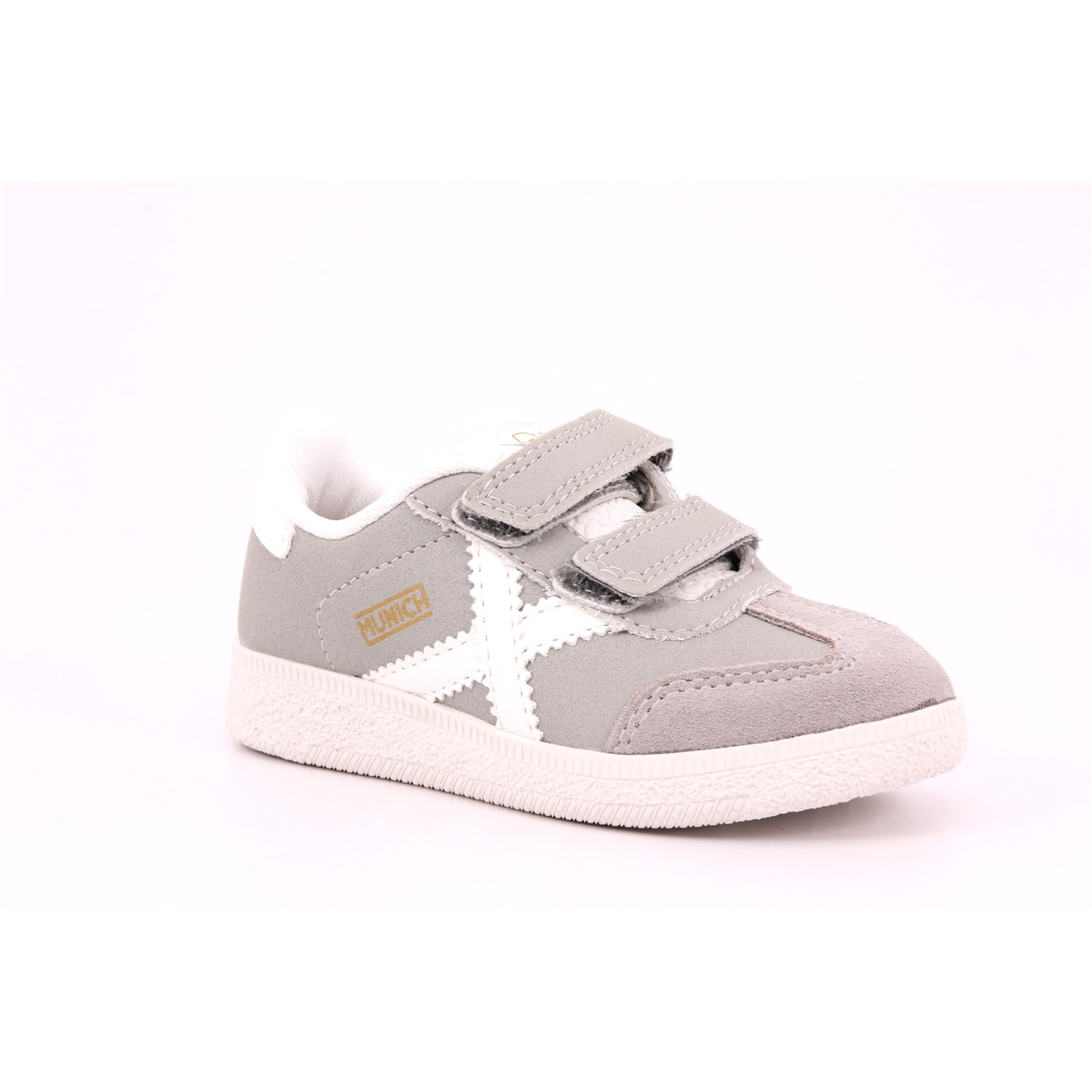 Scarpa Strappi Munich Bambino Grigio Scarpa Strappi Munich Bambino Grigio Scarpe 217 - 8032003