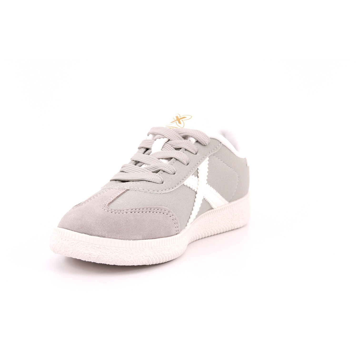 Scarpa Allacciata Munich Bambino Grigio Scarpa Allacciata Munich Bambino Grigio Scarpe 218 - 8034003