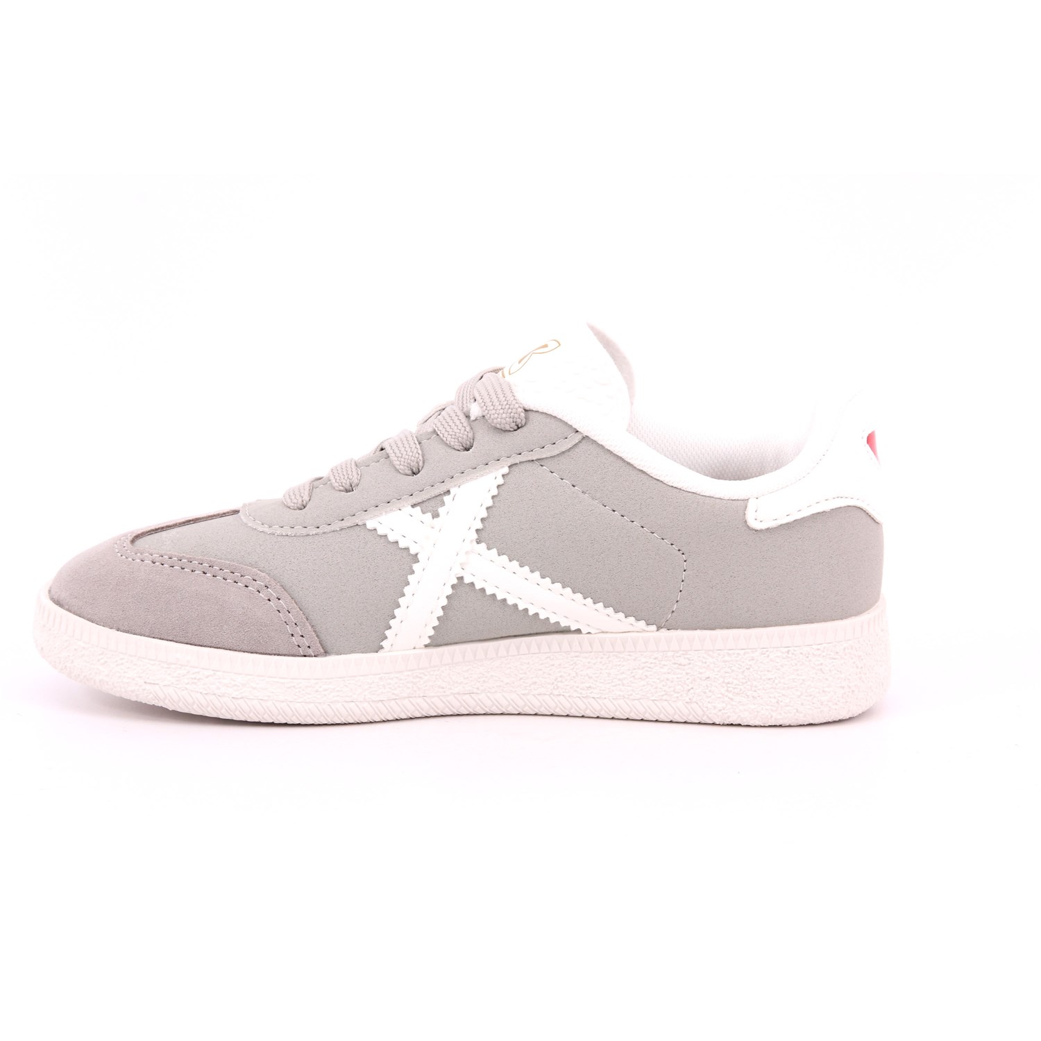 Scarpa Allacciata Munich Bambino Grigio Scarpa Allacciata Munich Bambino Grigio Scarpe 218 - 8034003