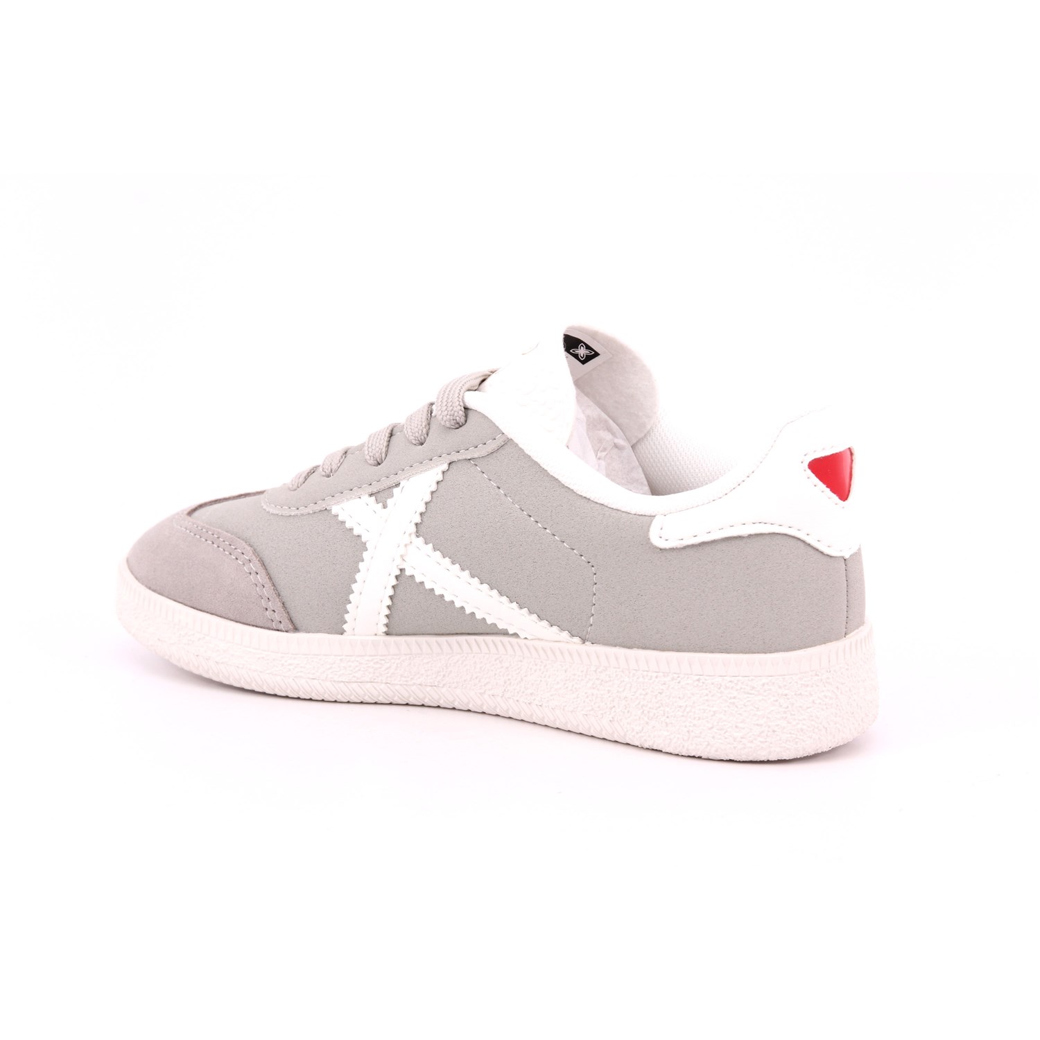 Scarpa Allacciata Munich Bambino Grigio Scarpa Allacciata Munich Bambino Grigio Scarpe 218 - 8034003