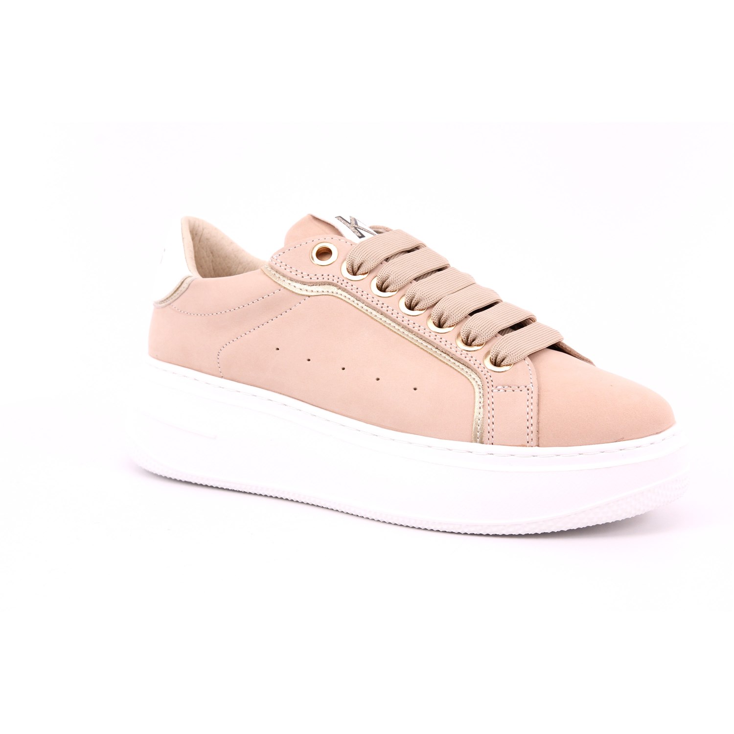 Scarpa Allacciata Keys Donna Beige Scarpa Allacciata Keys Donna Beige Scarpe 206 - K-10524B