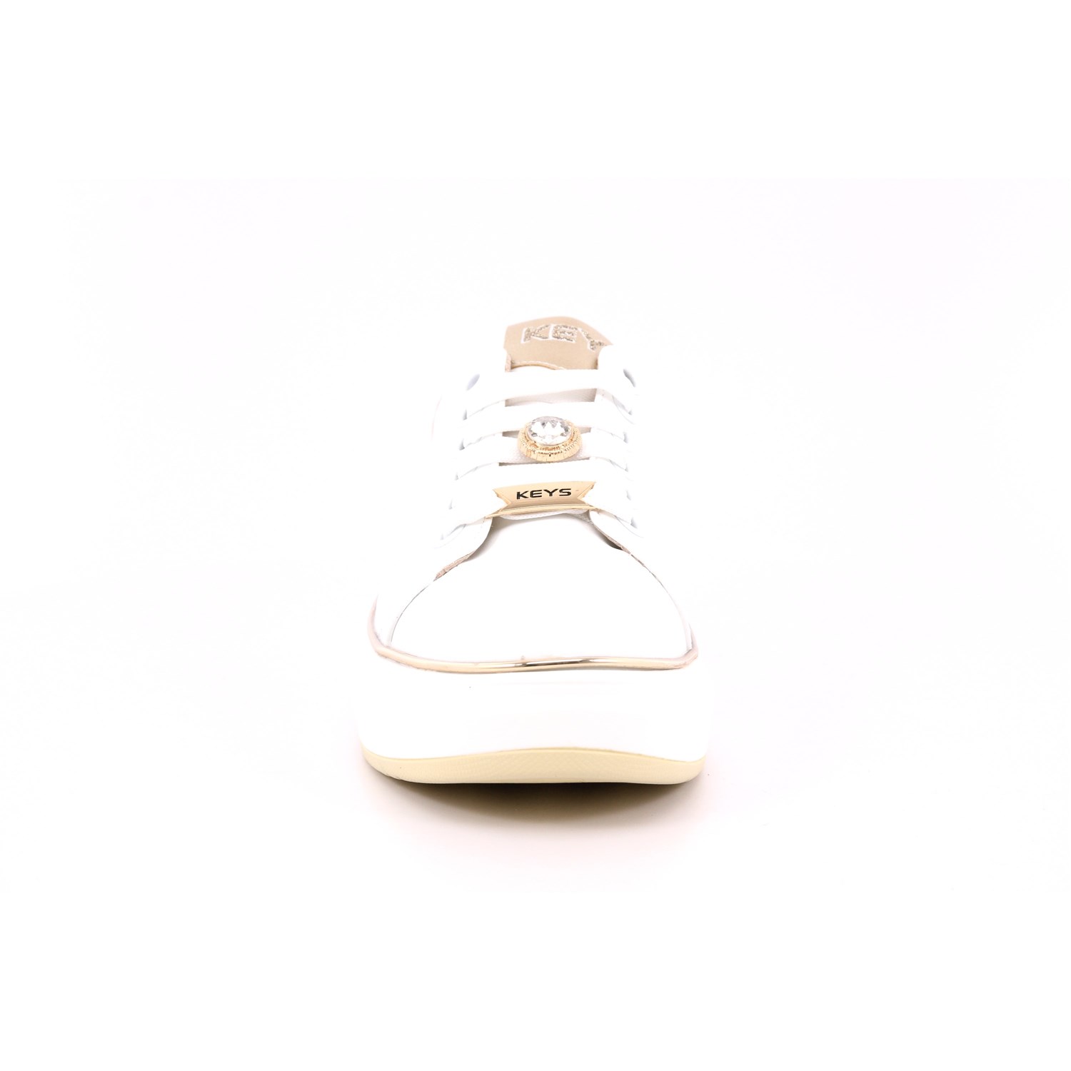 Scarpa Allacciata Keys Donna Bianco Scarpa Allacciata Keys Donna Bianco Scarpe 207 - K-10503B