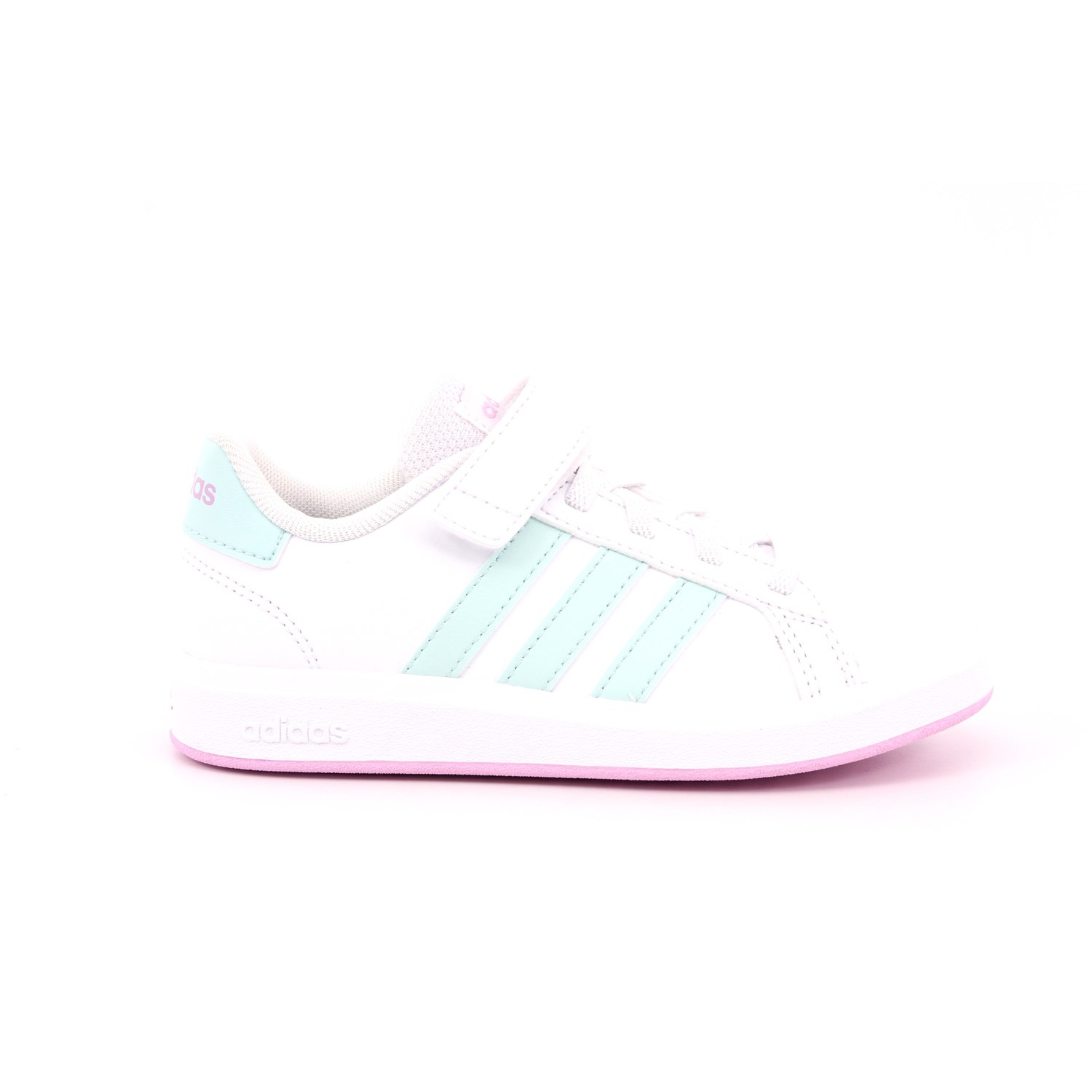 Scarpa Strappi + Elastico Adidas Bambina Bianco Scarpa Strappi + Elastico Adidas Bambina Bianco Scarpe 1477 - ID7886