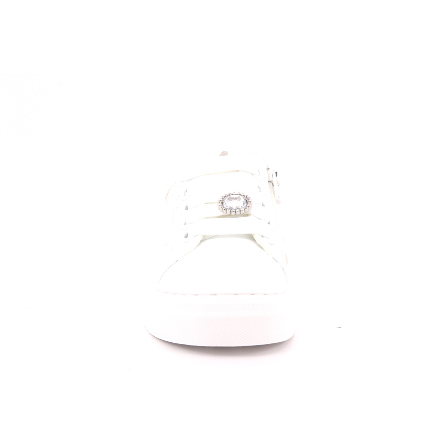 Scarpa Allacciata Asso Bambina Bianco Scarpa Allacciata Asso Bambina Bianco Scarpe 633 - AG17045A
