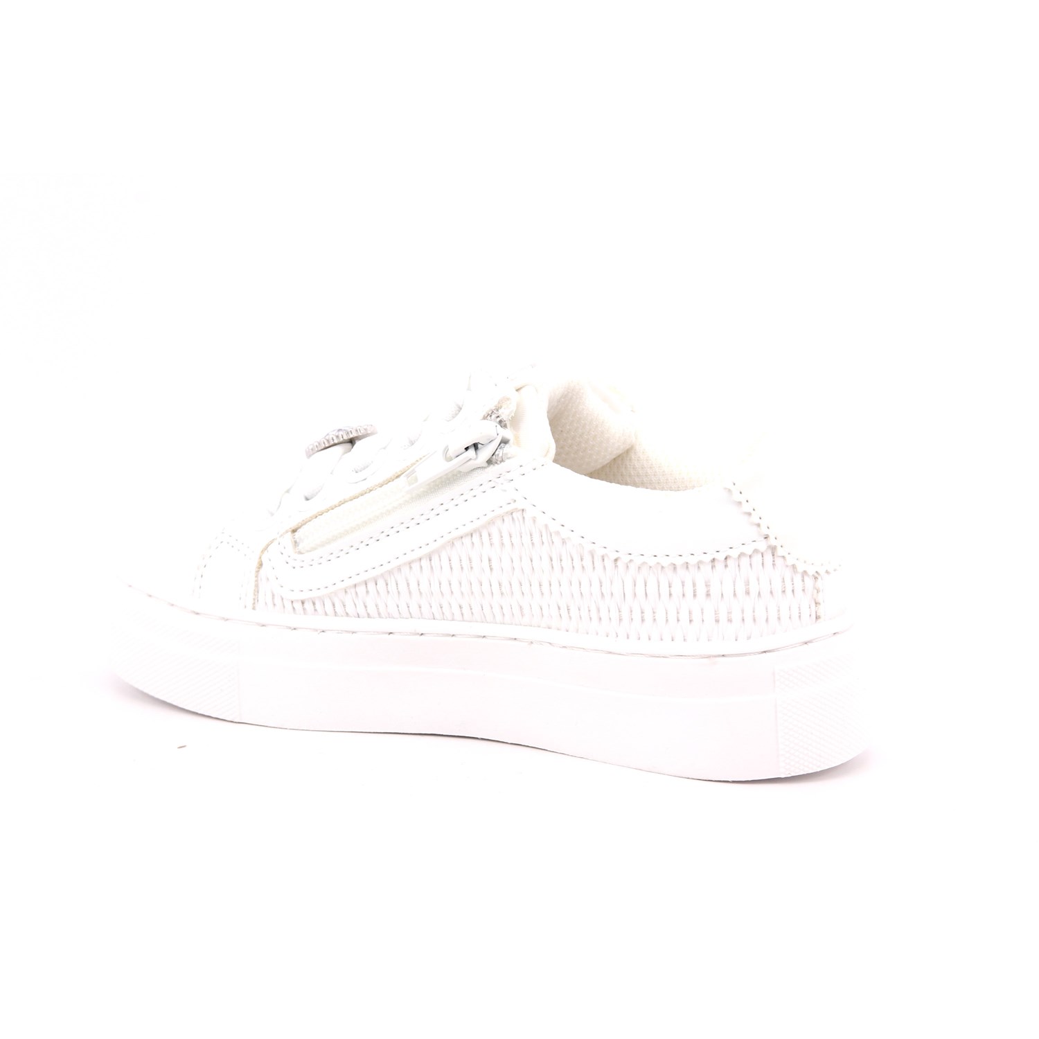 Scarpa Allacciata Asso Bambina Bianco Scarpa Allacciata Asso Bambina Bianco Scarpe 633 - AG17045A