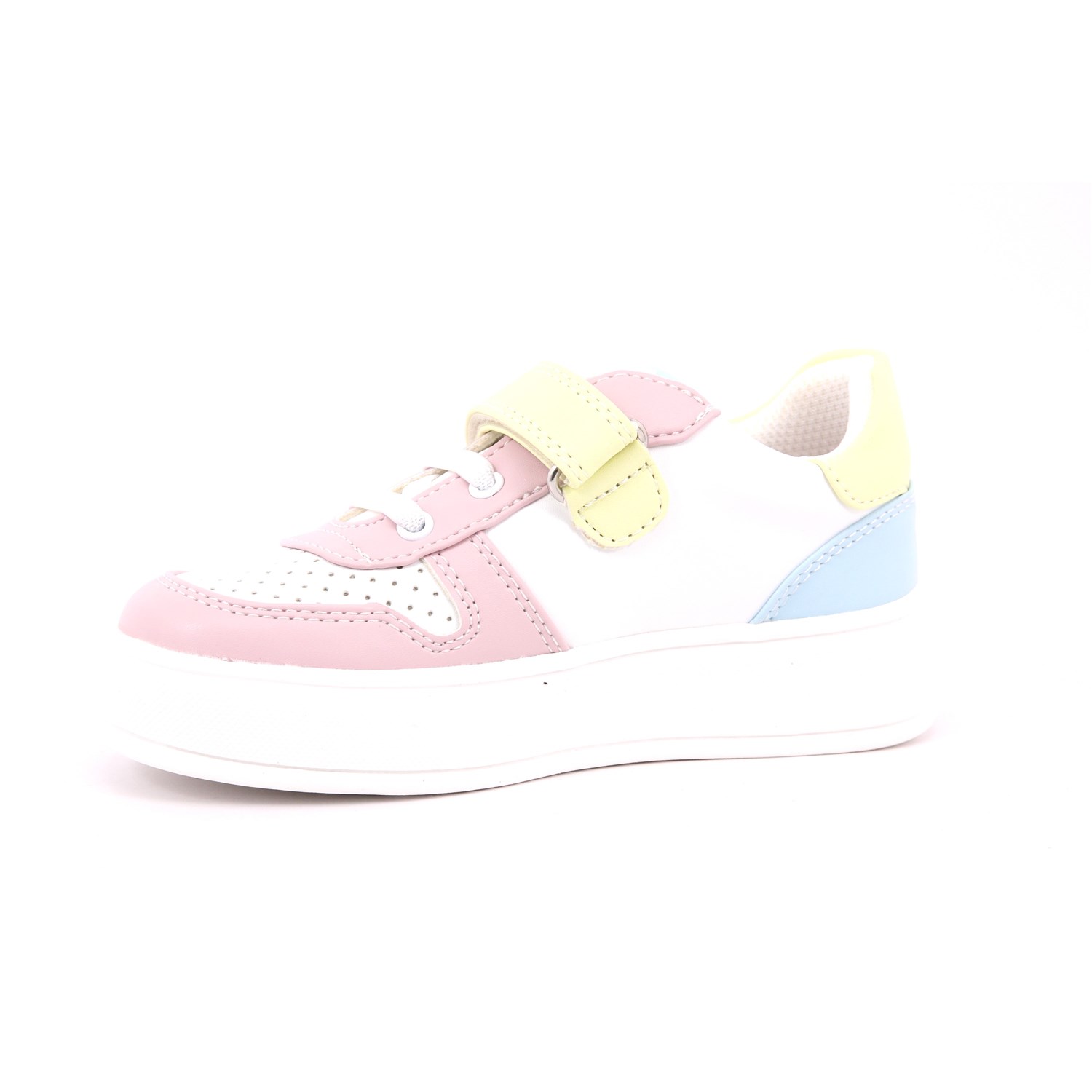 Scarpa Allacciata Balducci Bambina Bianco/rosa Scarpa Allacciata Balducci Bambina Bianco/rosa Scarpe 577 - BS5621A