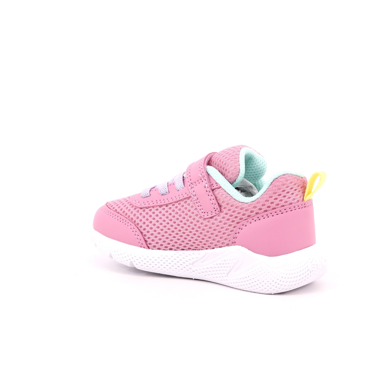 Scarpa Strappi + Elastico Geox Bambina Fuxia Scarpa Strappi + Elastico Geox Bambina Fuxia Scarpe 558 - B454TD