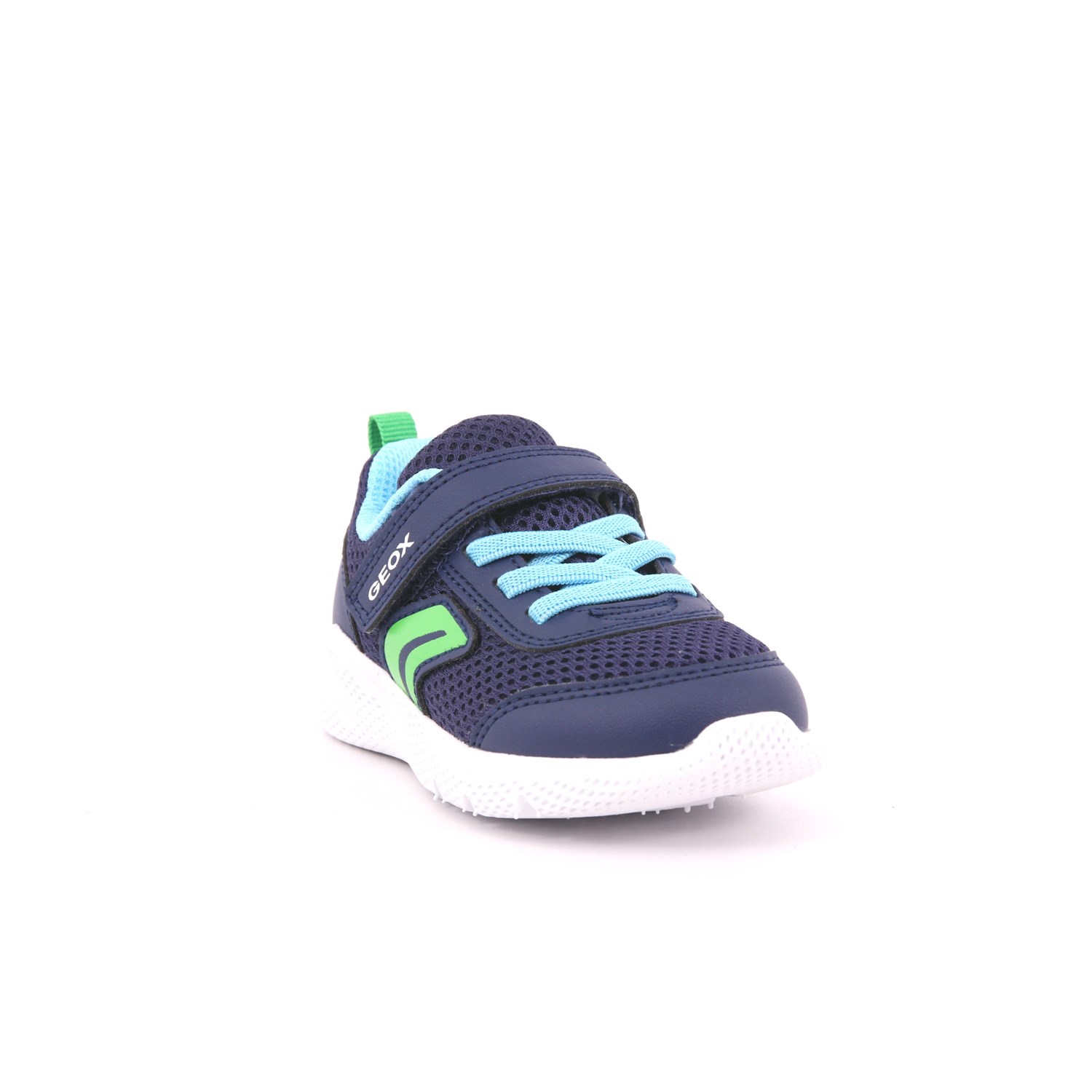 Scarpa Strappi + Elastico Geox Bambino Blu Scarpa Strappi + Elastico Geox Bambino Blu Scarpe 559 - B454UC