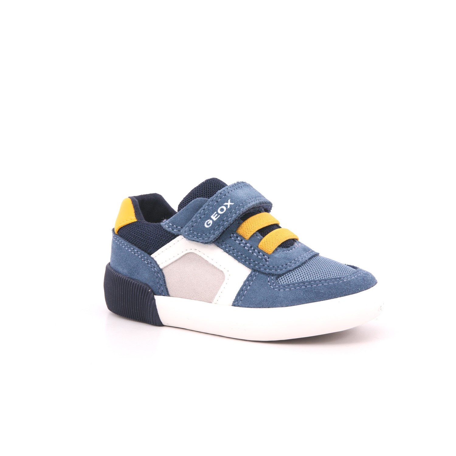 Scarpa Strappi + Elastico Geox Bambino Azzurro Scarpa Strappi + Elastico Geox Bambino Azzurro Scarpe 562 - B551NB