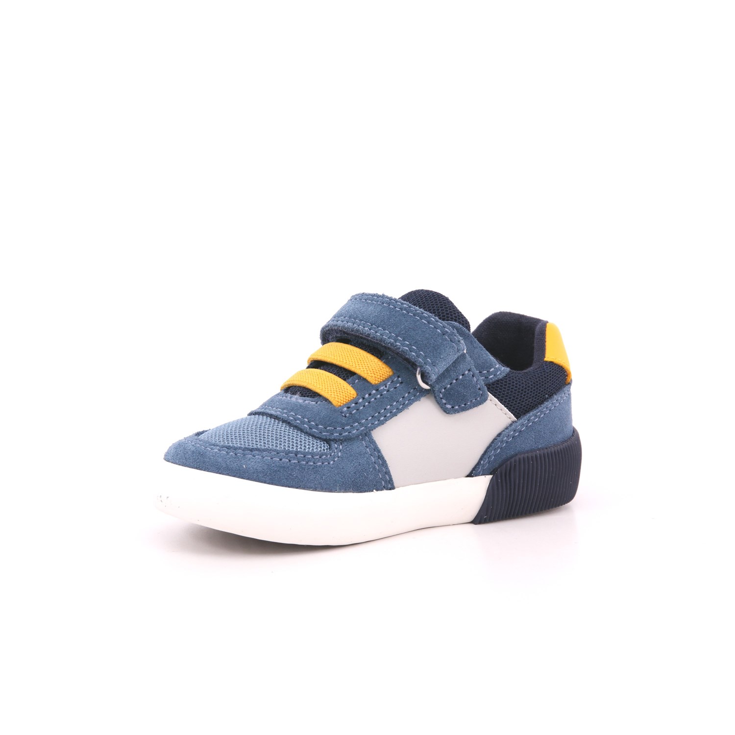 Scarpa Strappi + Elastico Geox Bambino Azzurro Scarpa Strappi + Elastico Geox Bambino Azzurro Scarpe 562 - B551NB