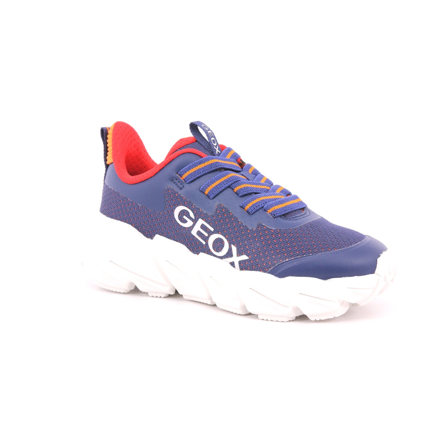 Scarpa Allacciata Geox Bambino Blu Scarpa Allacciata Geox Bambino Blu Scarpe 568 - J46N1A